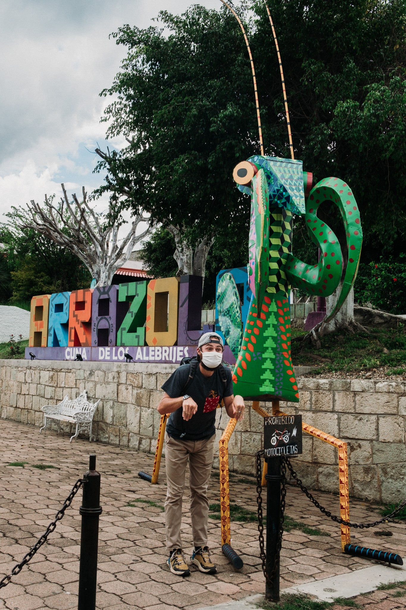 mante religieuse visiter arazola oaxaca