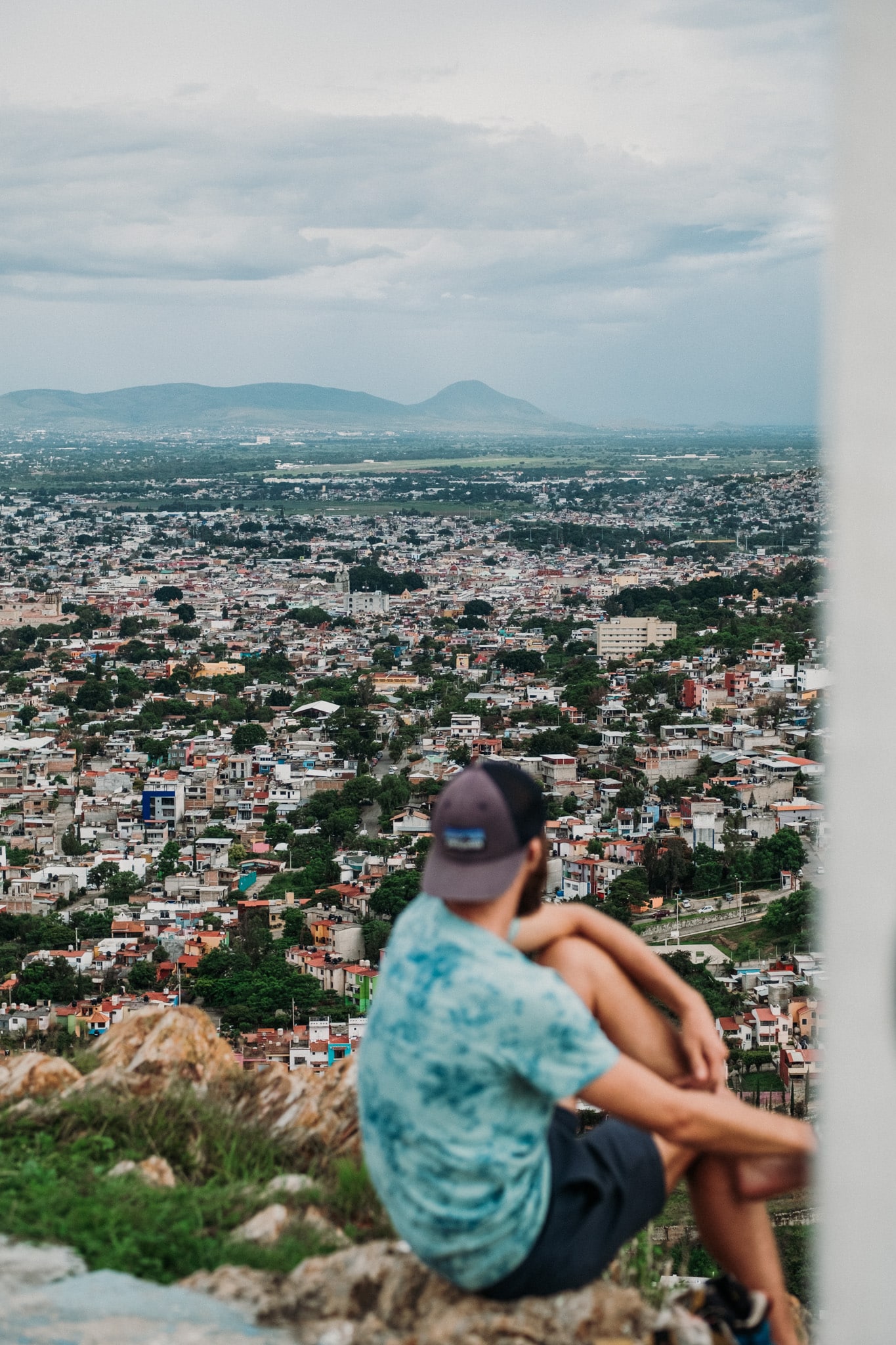 vue sur oaxaca, cerro de la cruz