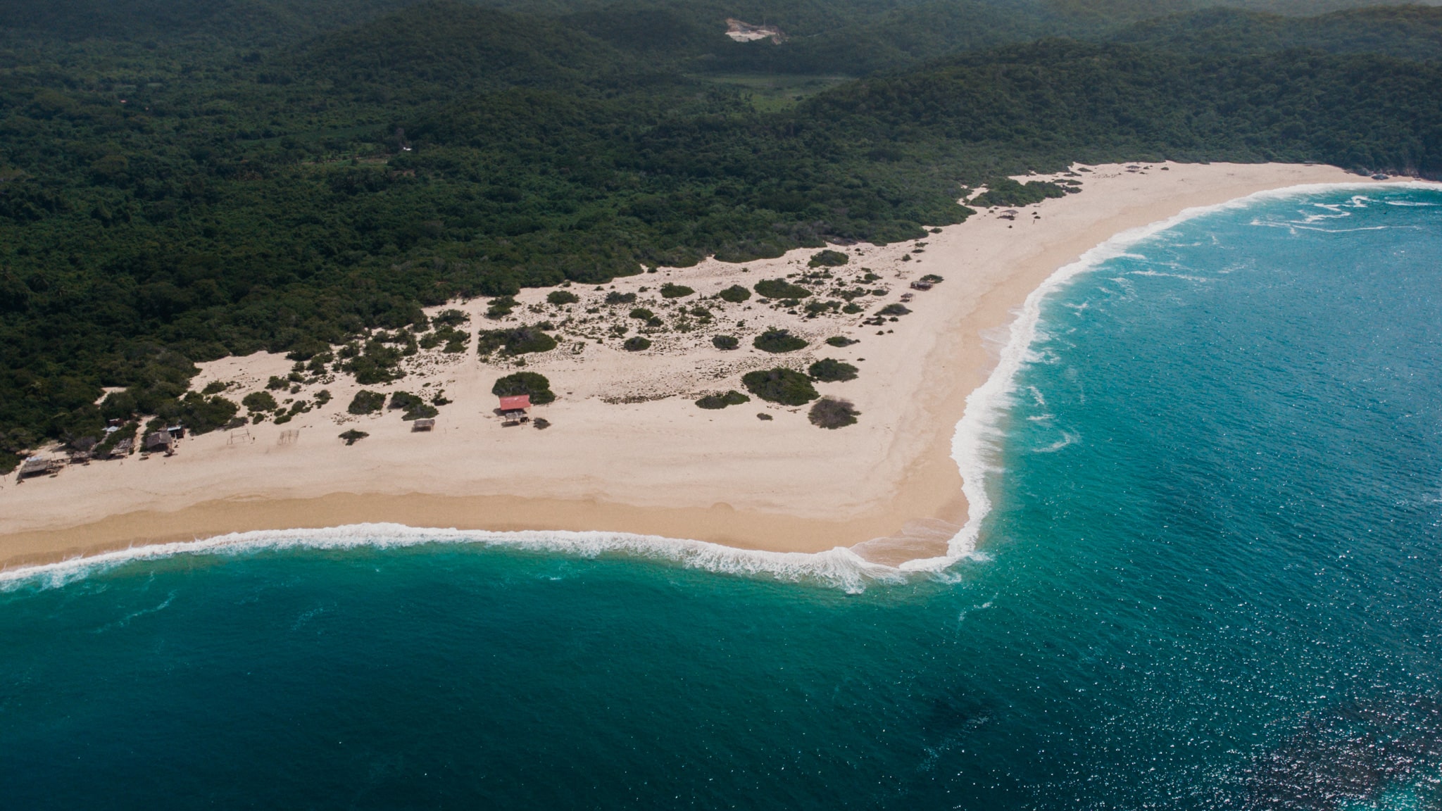 huatulco mexique playa cacaluta