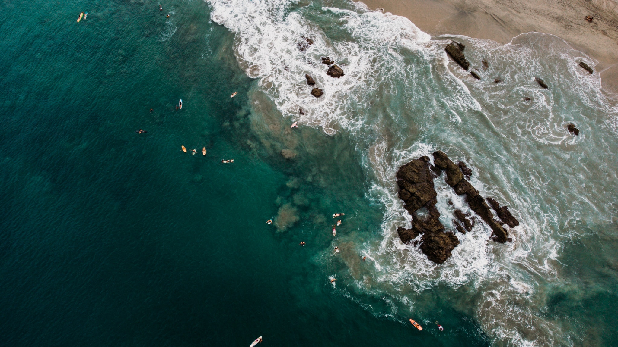 drone mexique pacifique surf