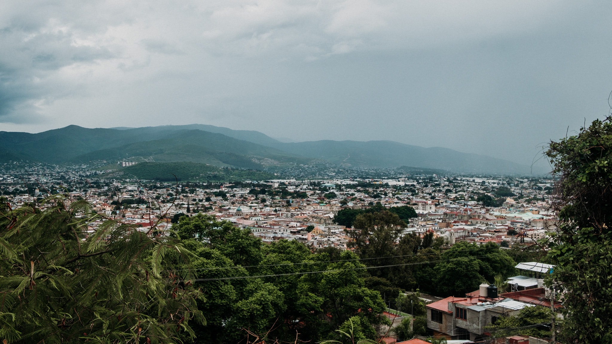 oaxaca mexique depuis l'auditorium