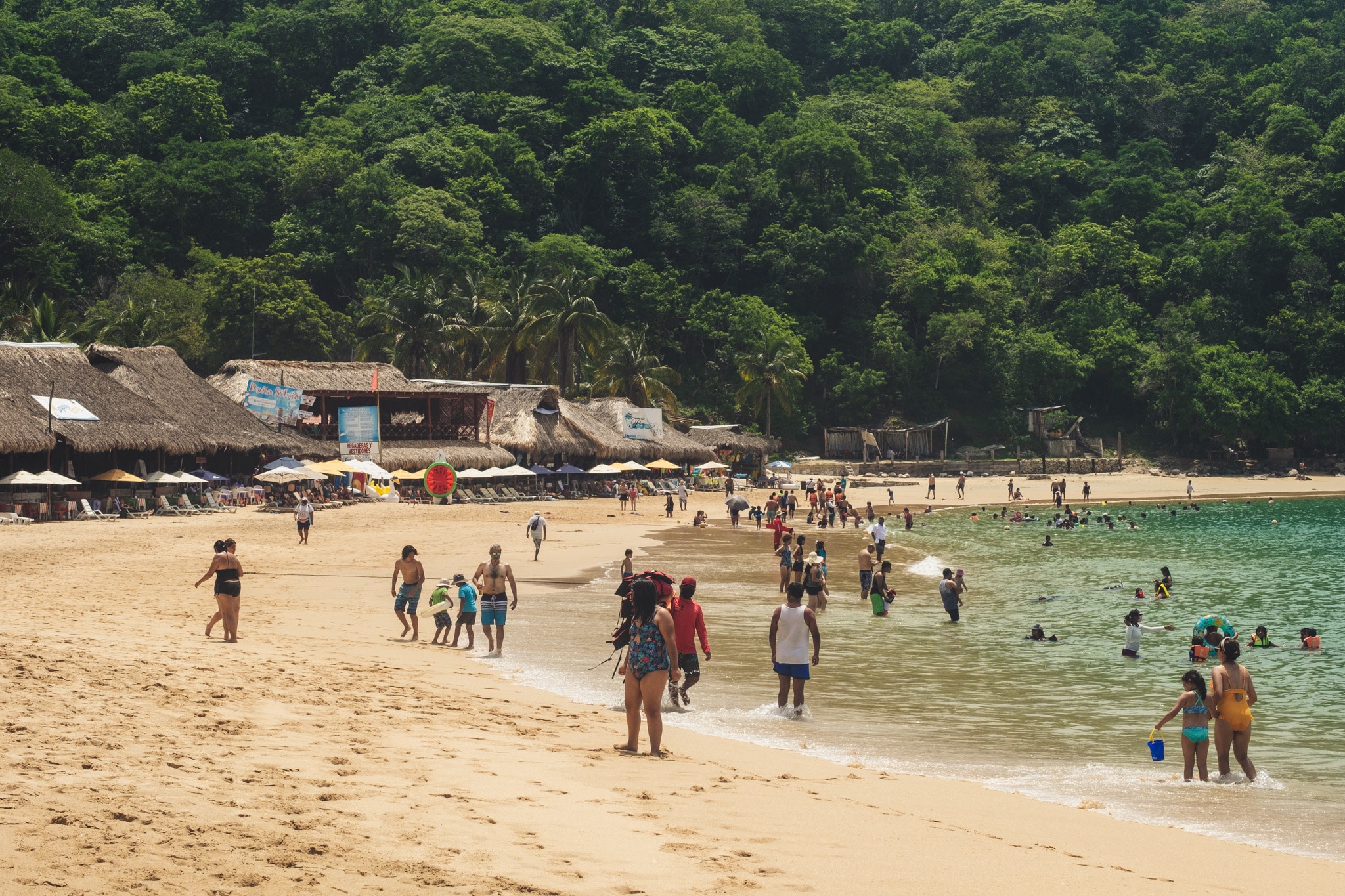playa maguey huatulco mexique