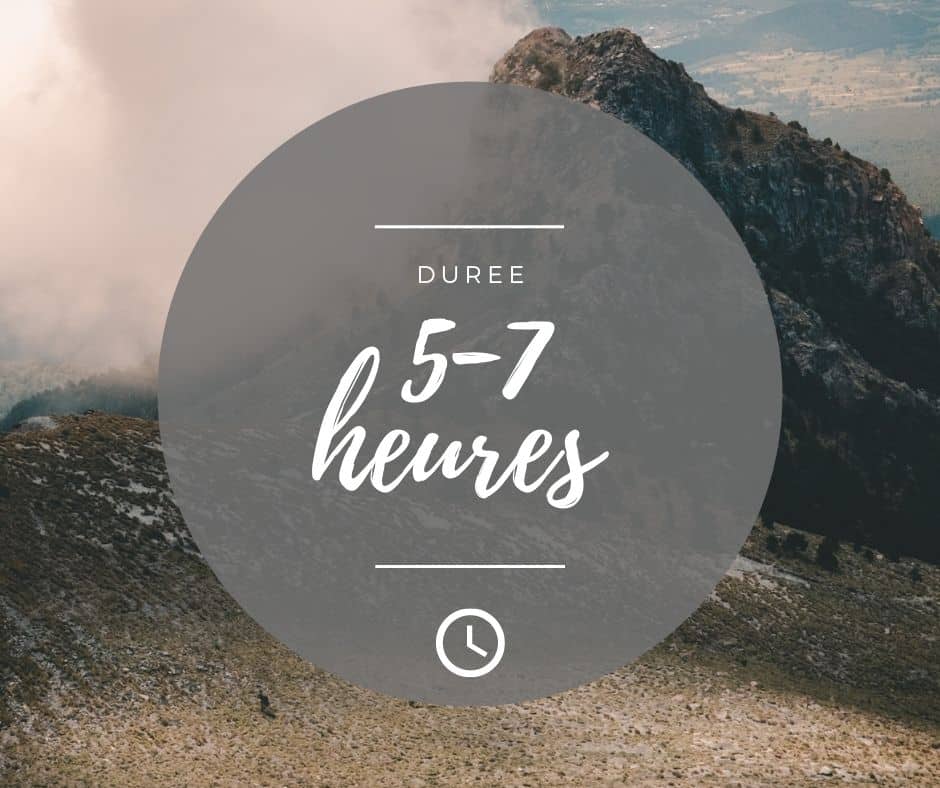 duree randonnee la malinche