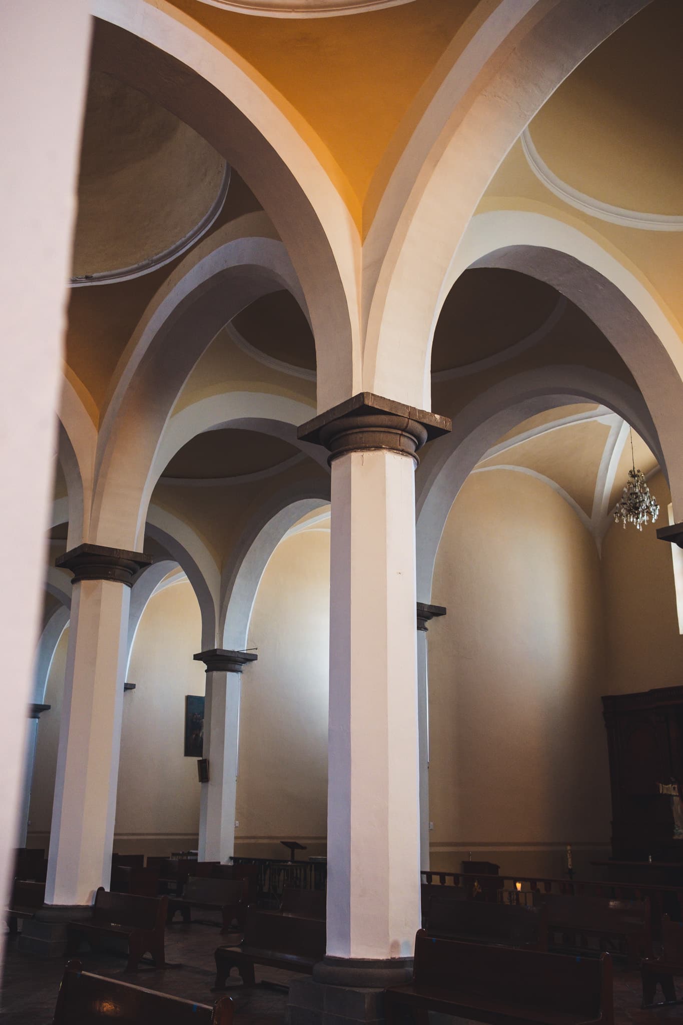 cholula-1557 interieur du couvent de cholula