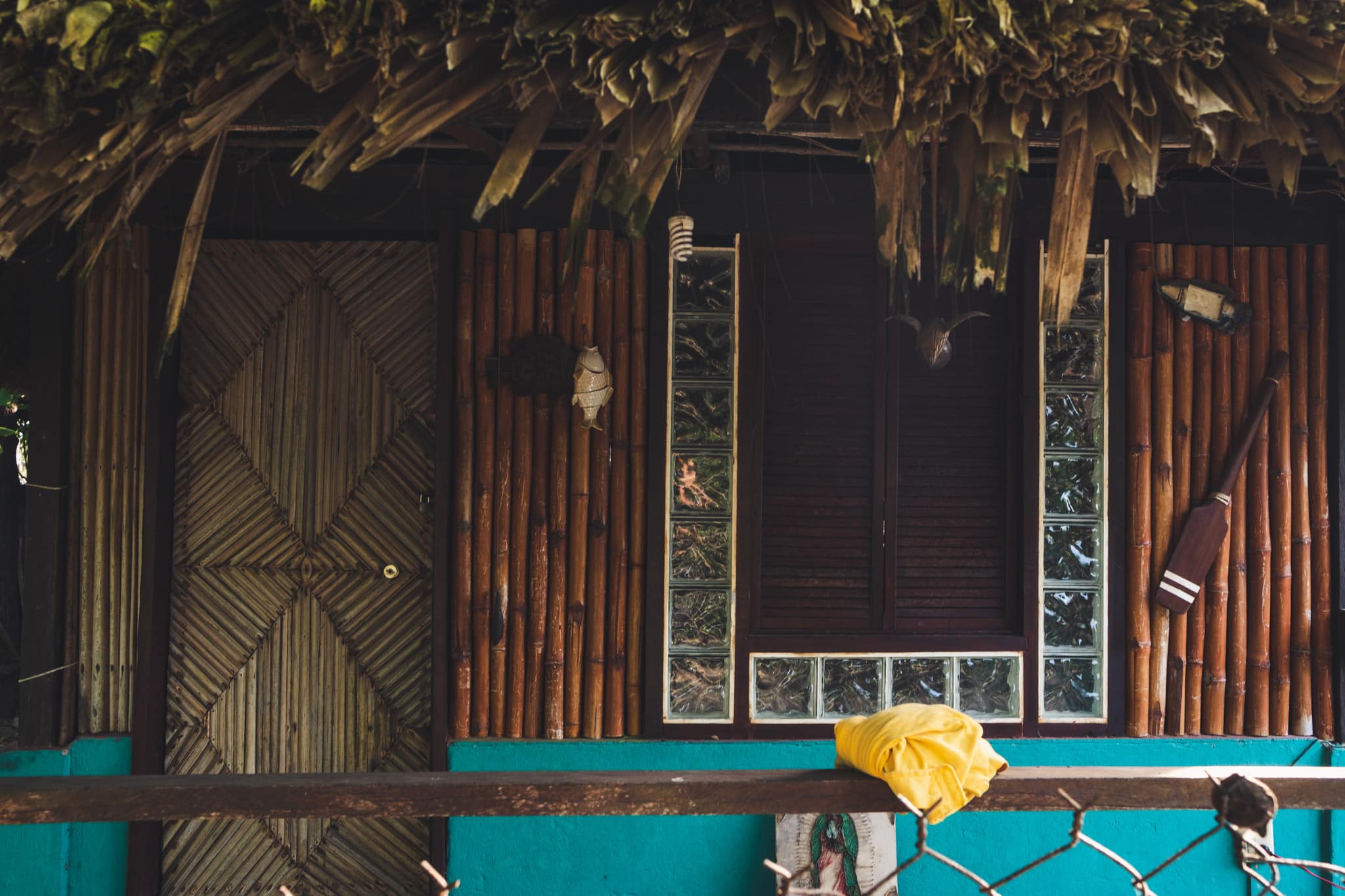 maison typique de bord de plage