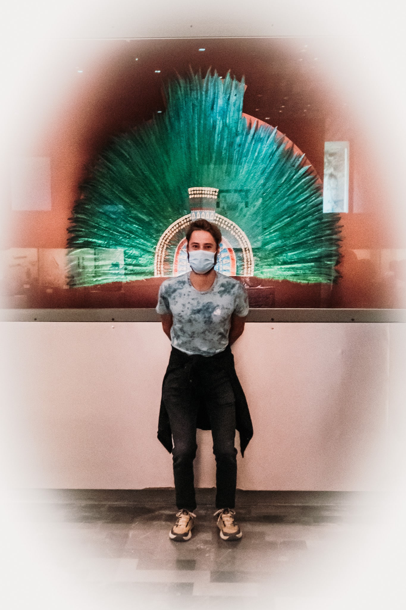 coiffe en plume musee