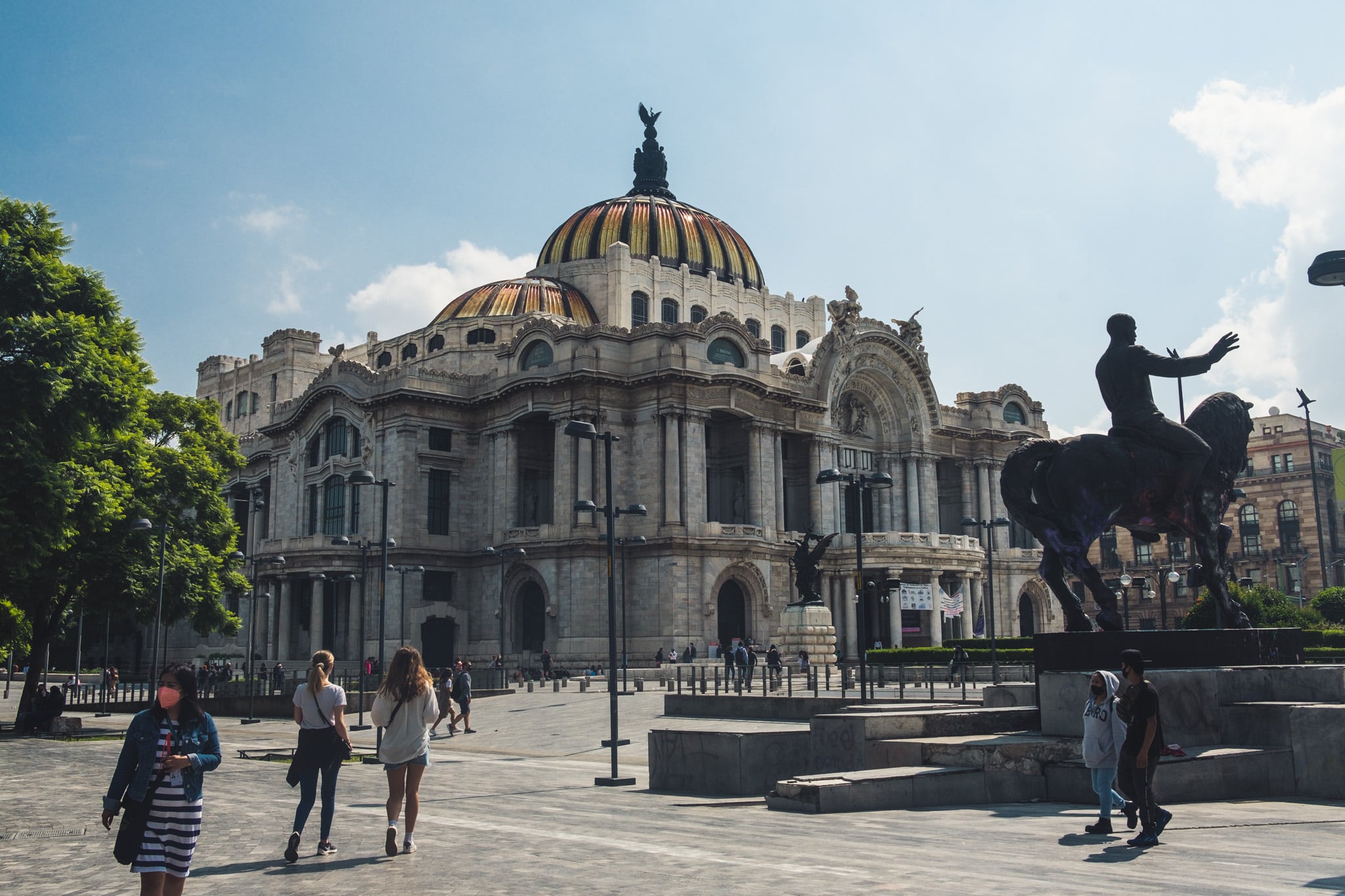 palacio de las bellas artes mexico city