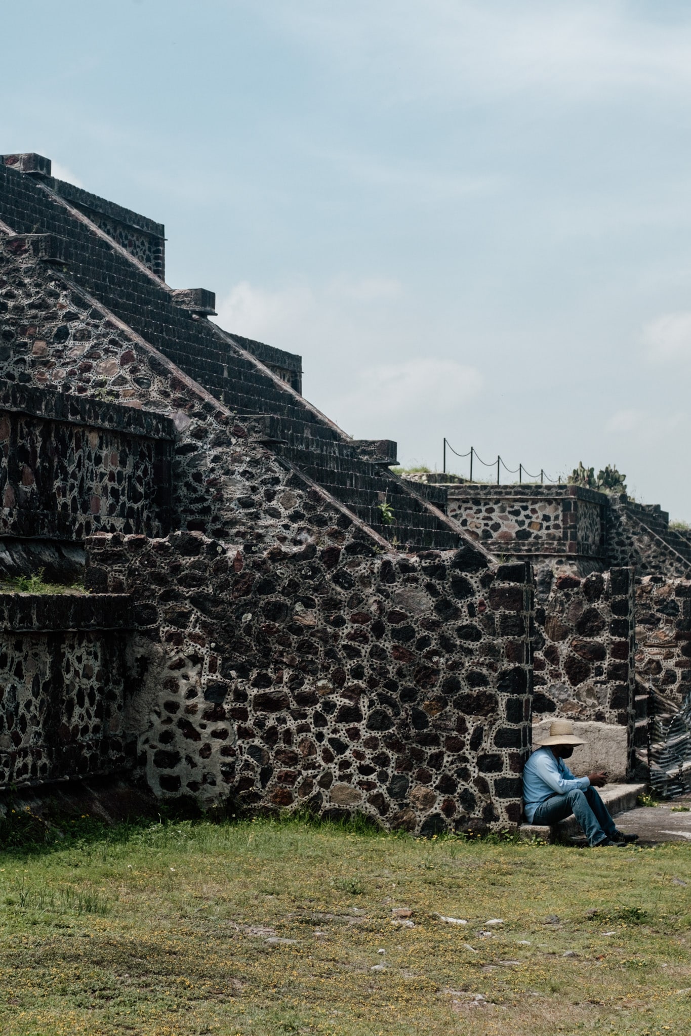 chaleur ecrasante teotihuacan