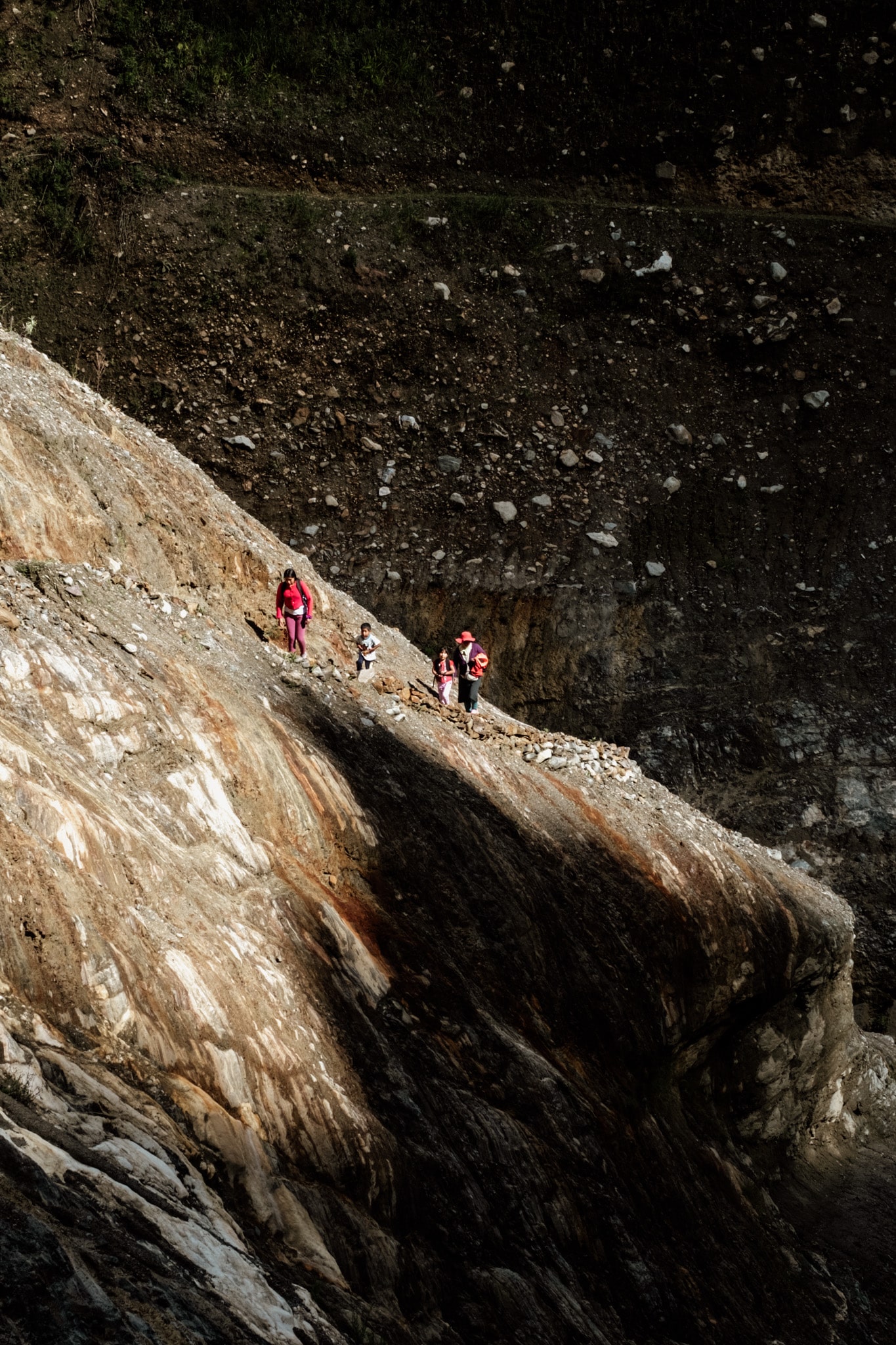 paysage de trek perou