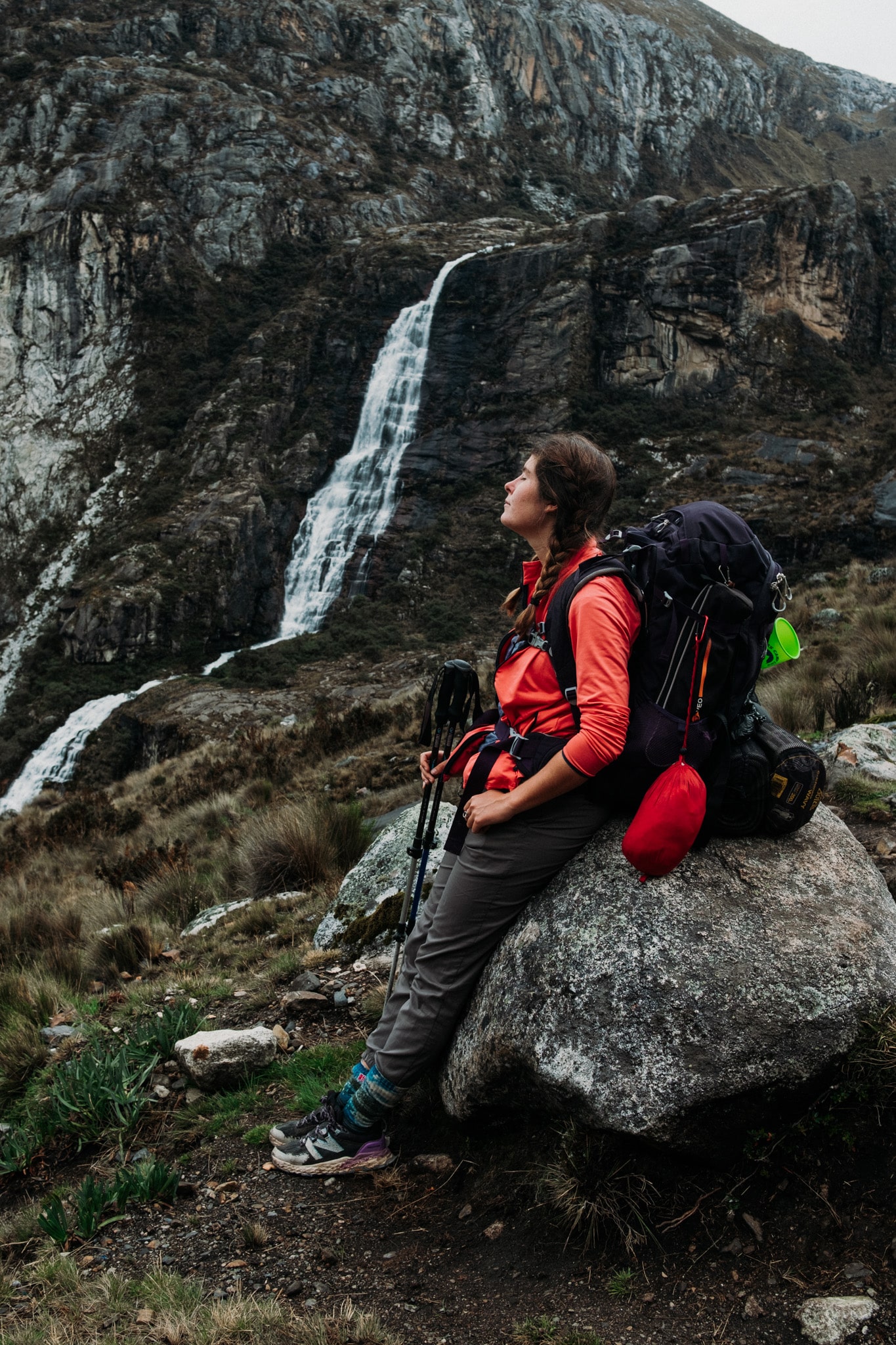 repos pendant la montée