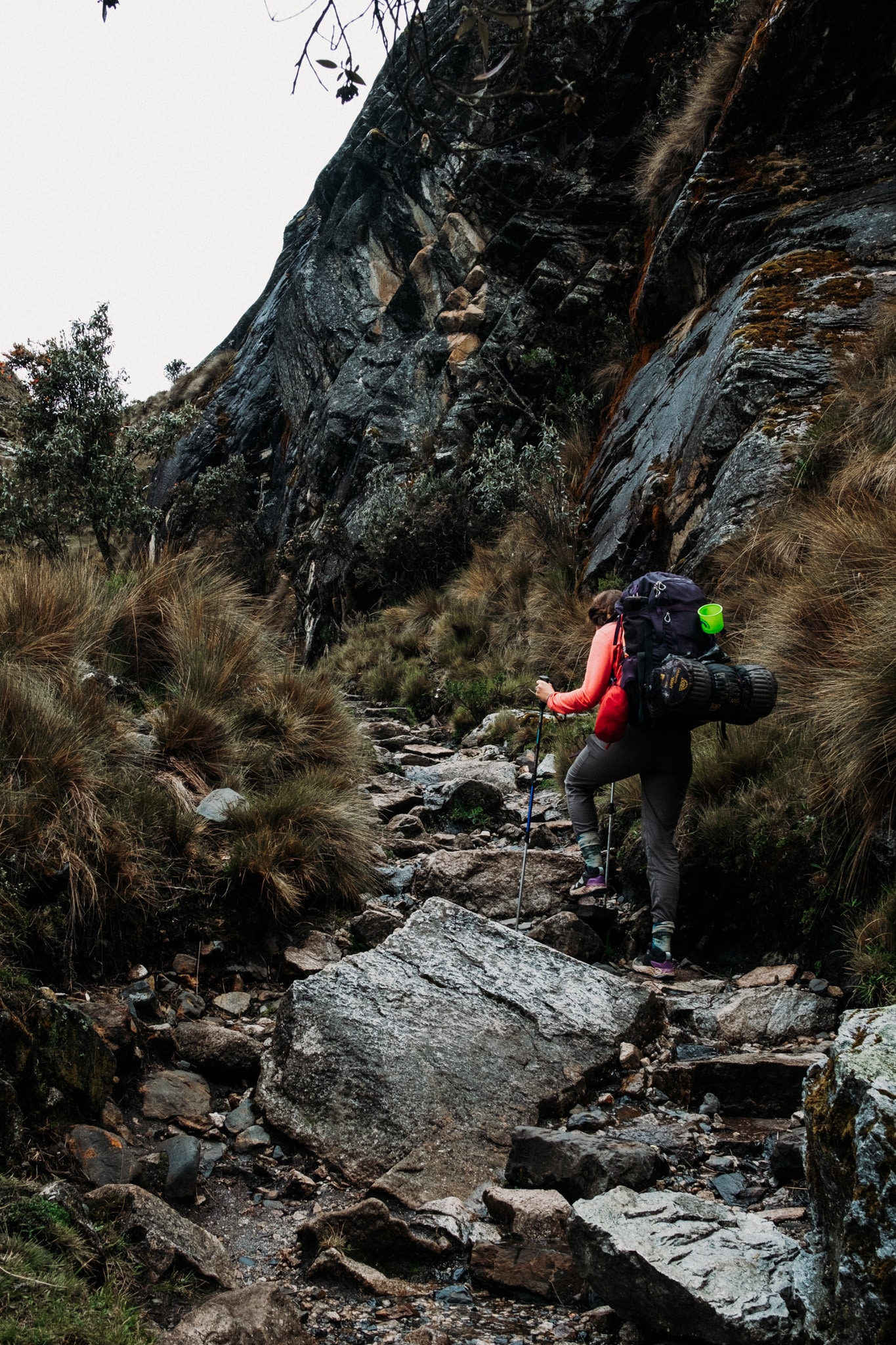 sac de trek huaraz