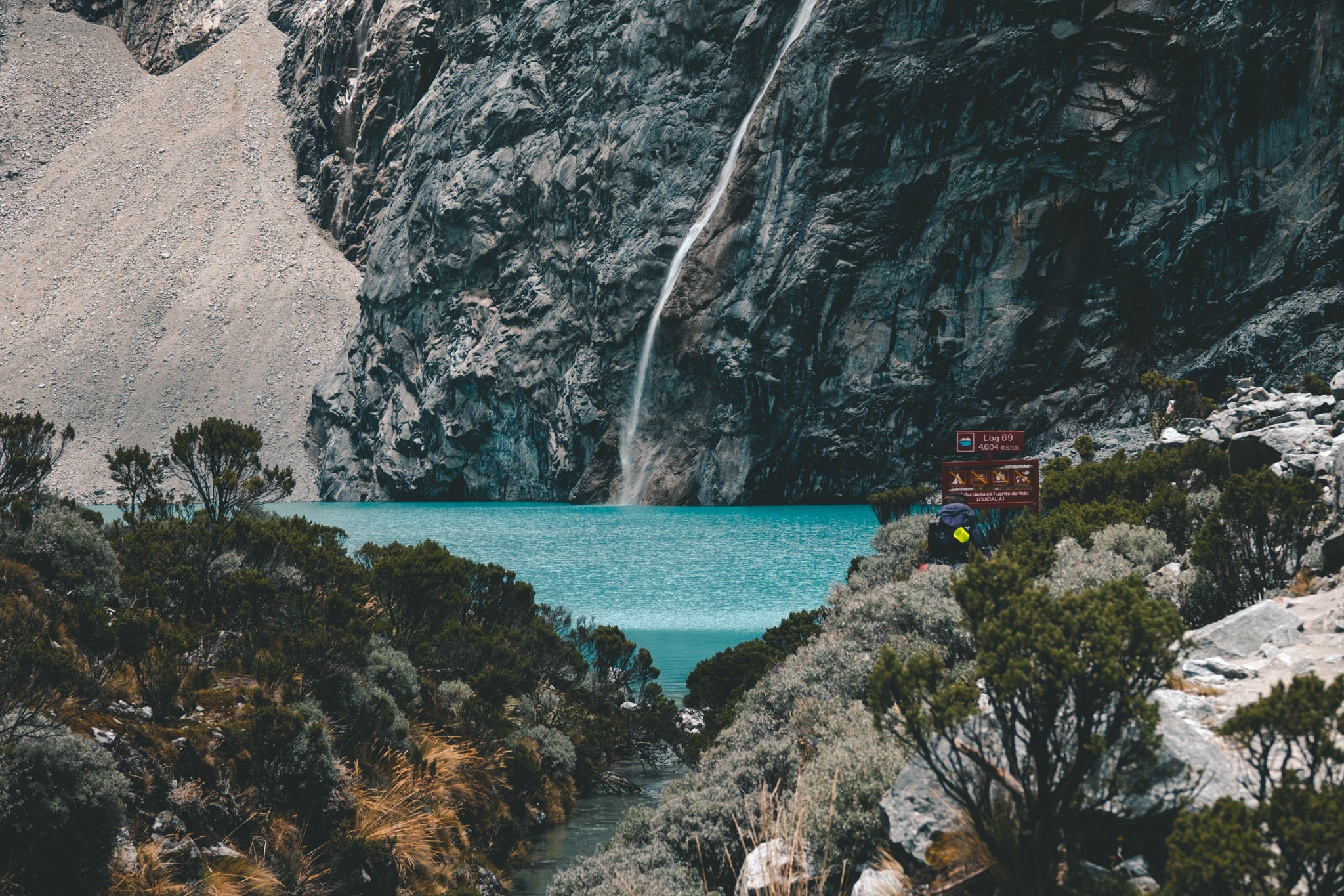 laguna 69 huaraz perou