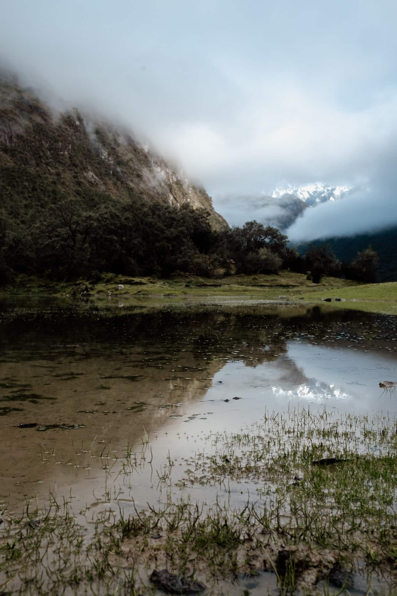 paysage trek santa cruz