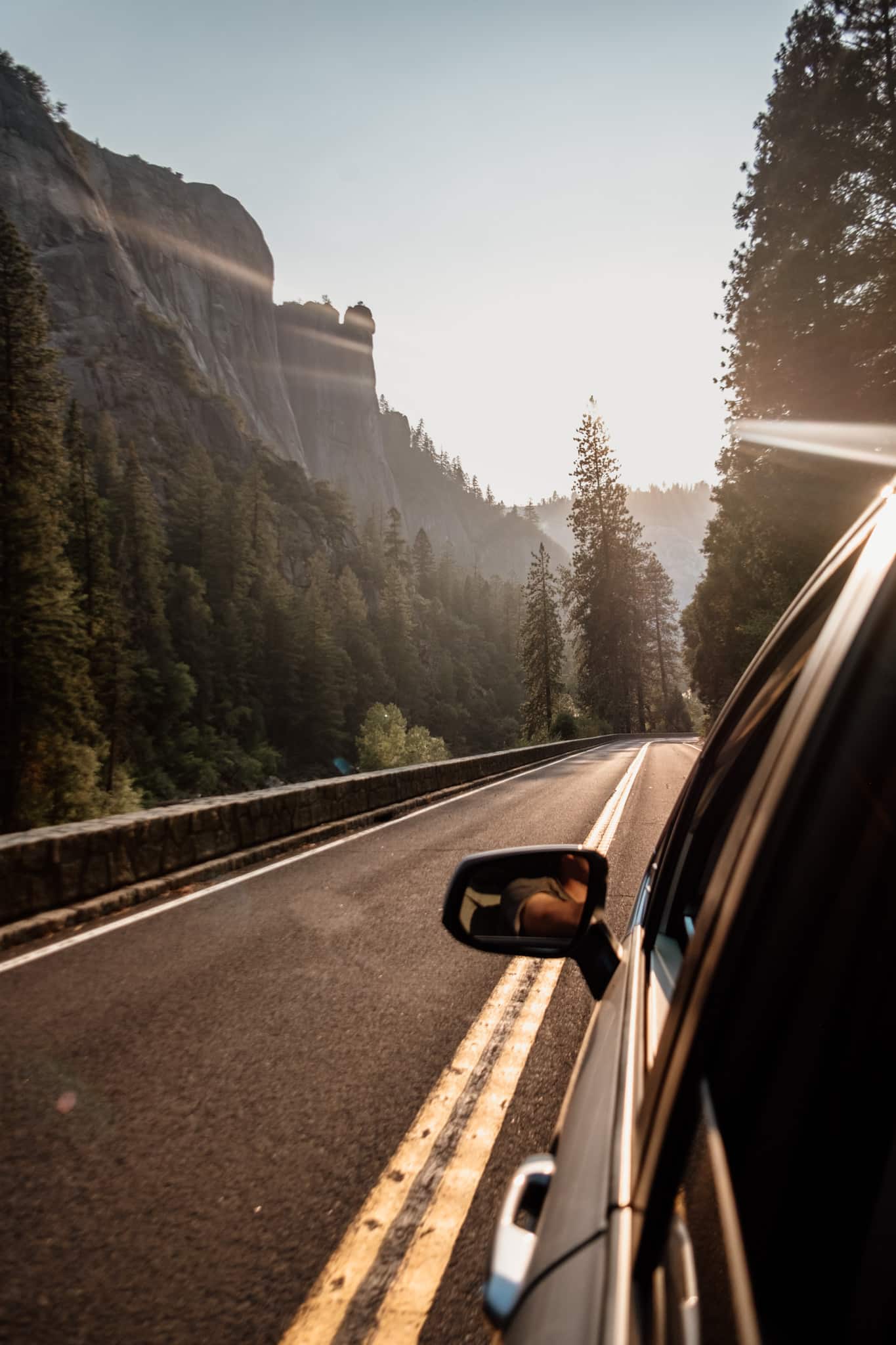 se deplacer voiture yosemite