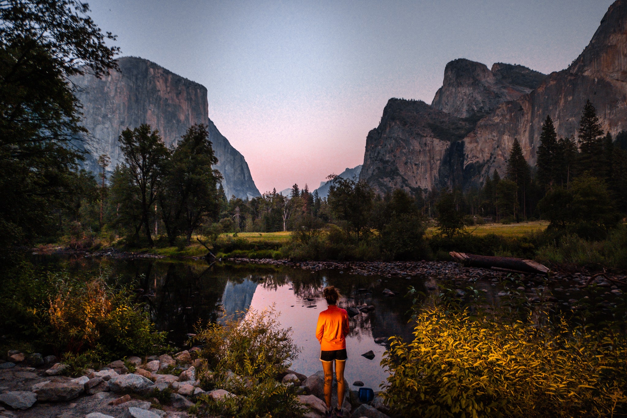 portrait valley view yosemite national park