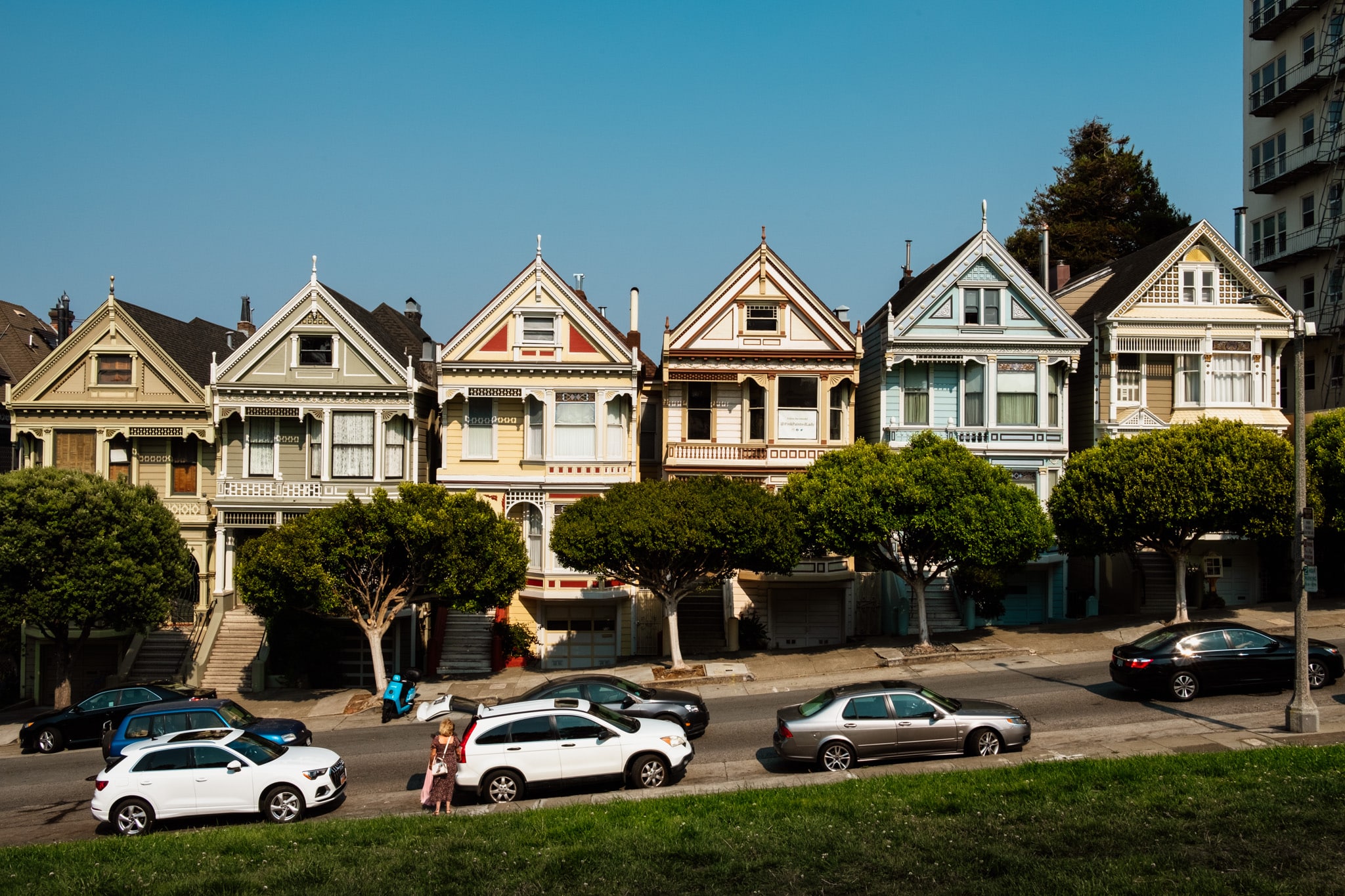 painted ladies alamo square san Francisco