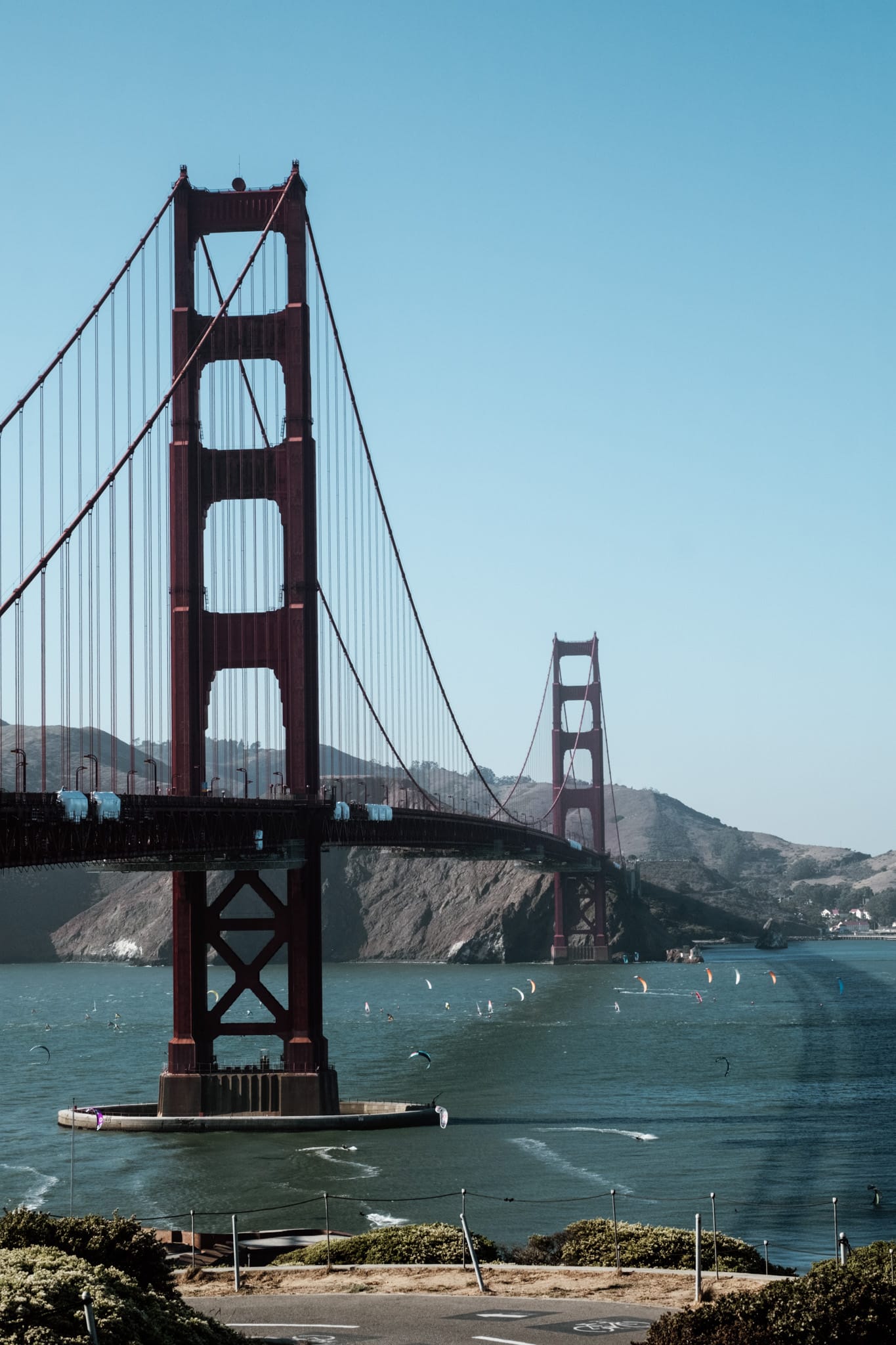 golden gate bridge week end san francisco