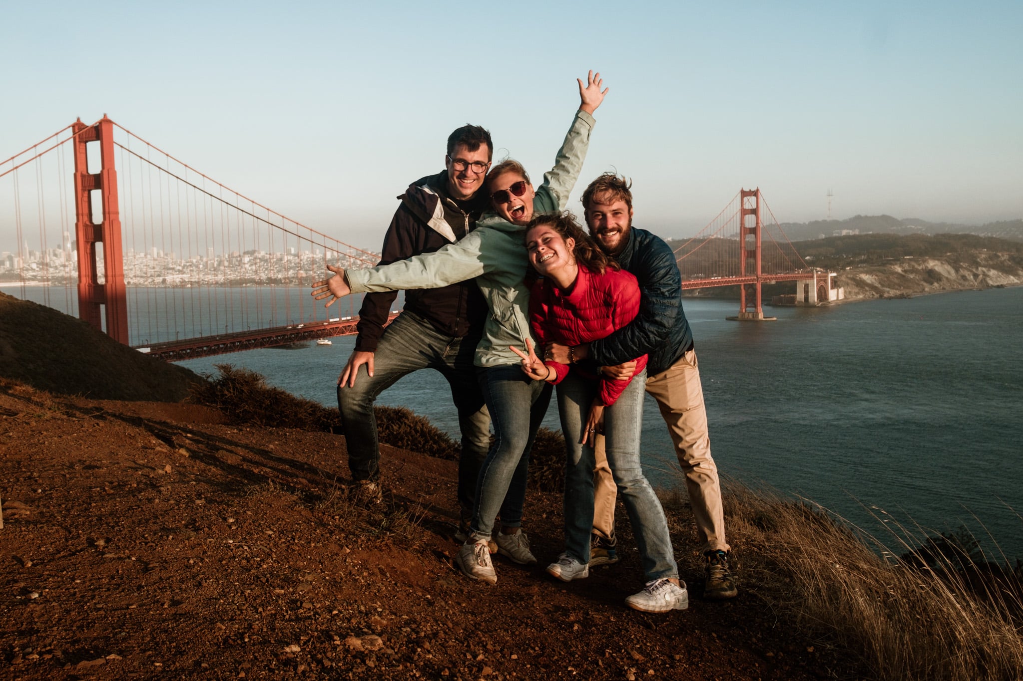 ou regarder le coucher de soleil à san francisco