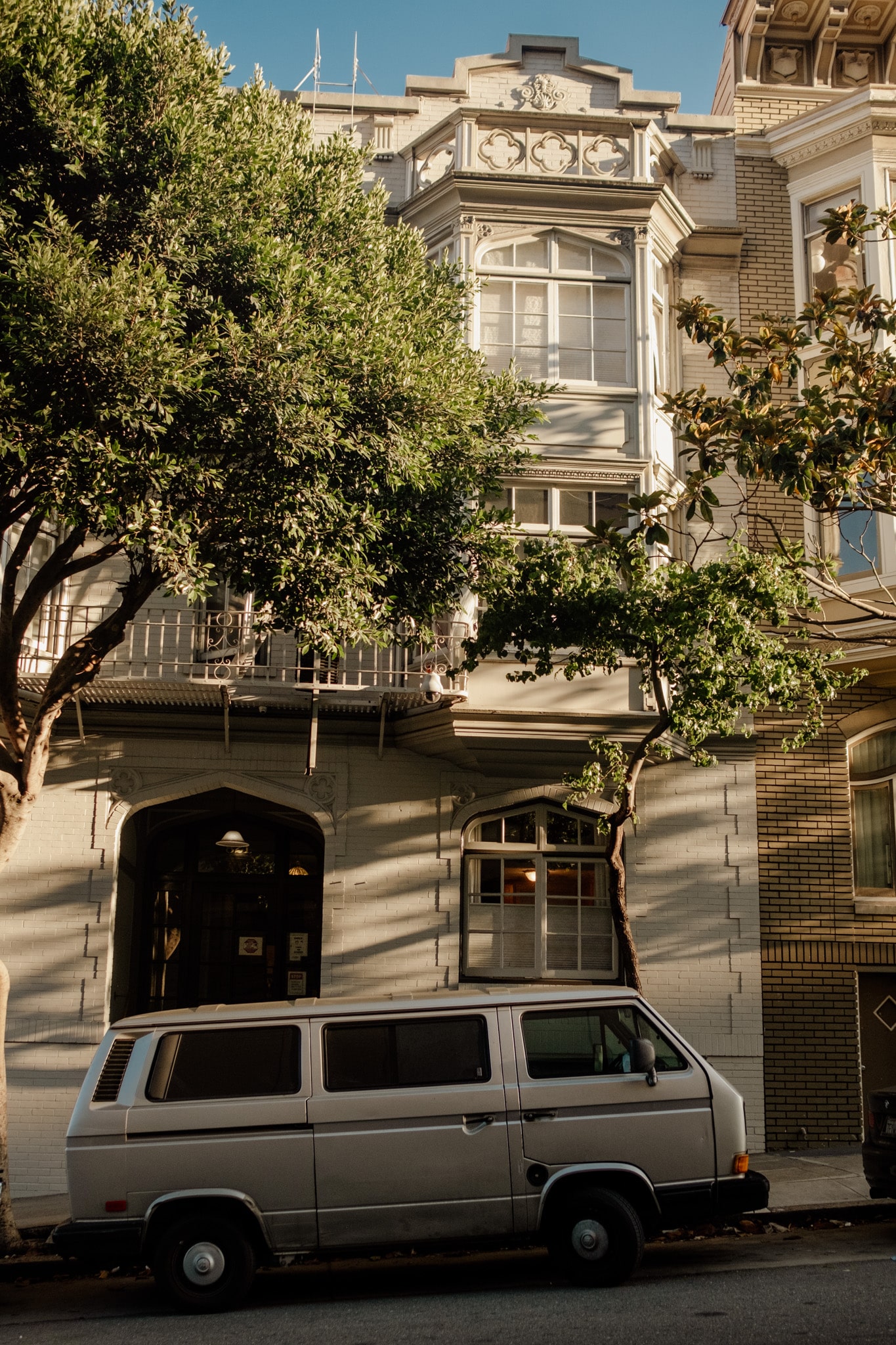 se garer en van en Californie