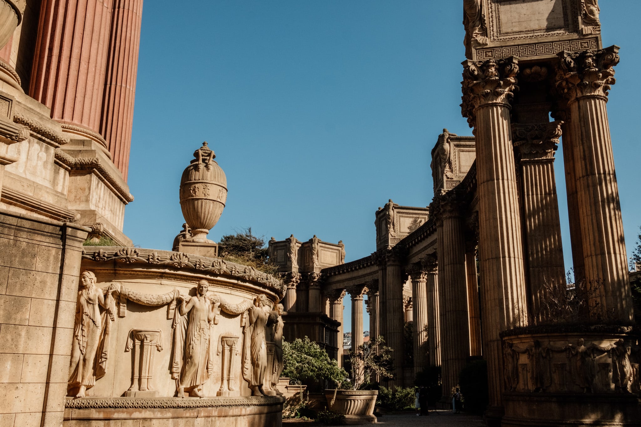 visiter palace of fines arts week end san francisco