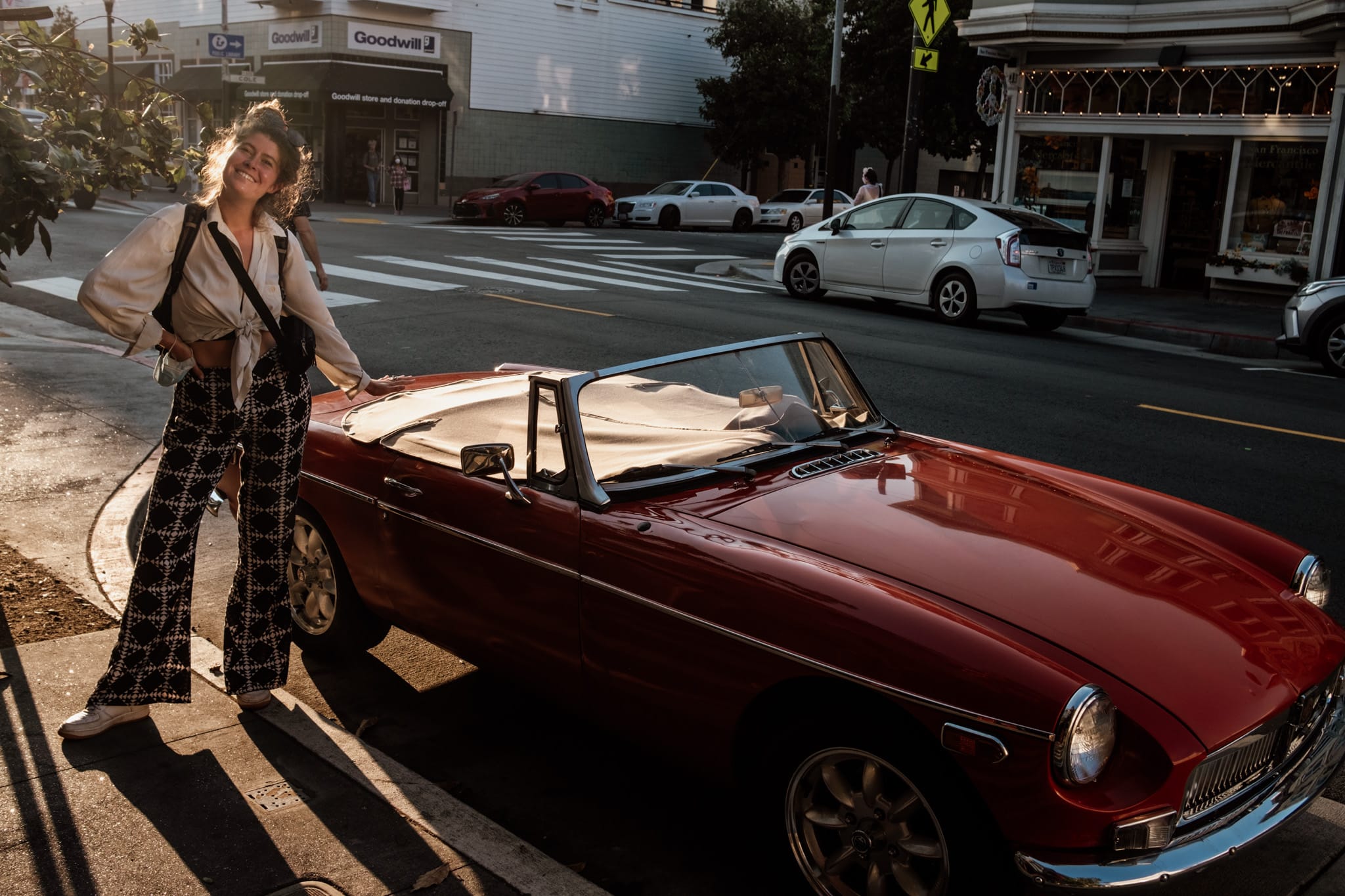 week end san francisco vintage car