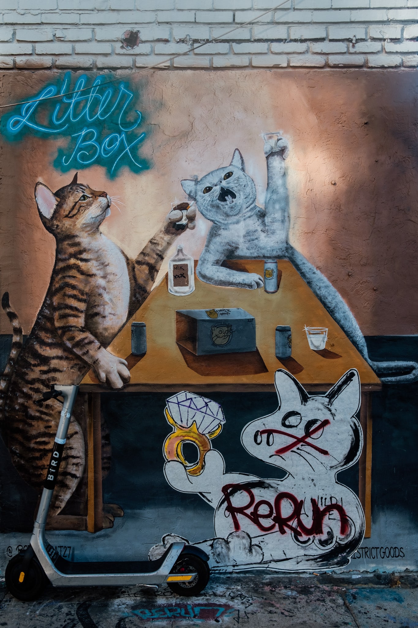 chat street art la