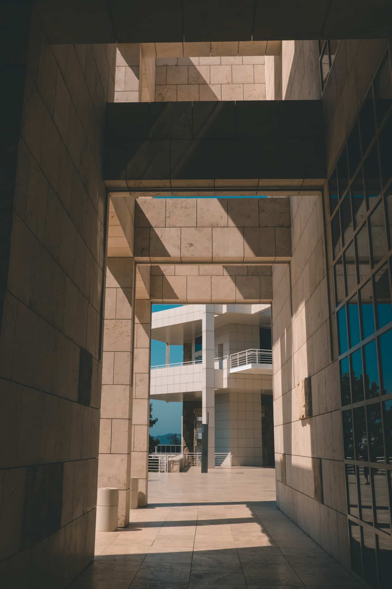 architecture getty museum