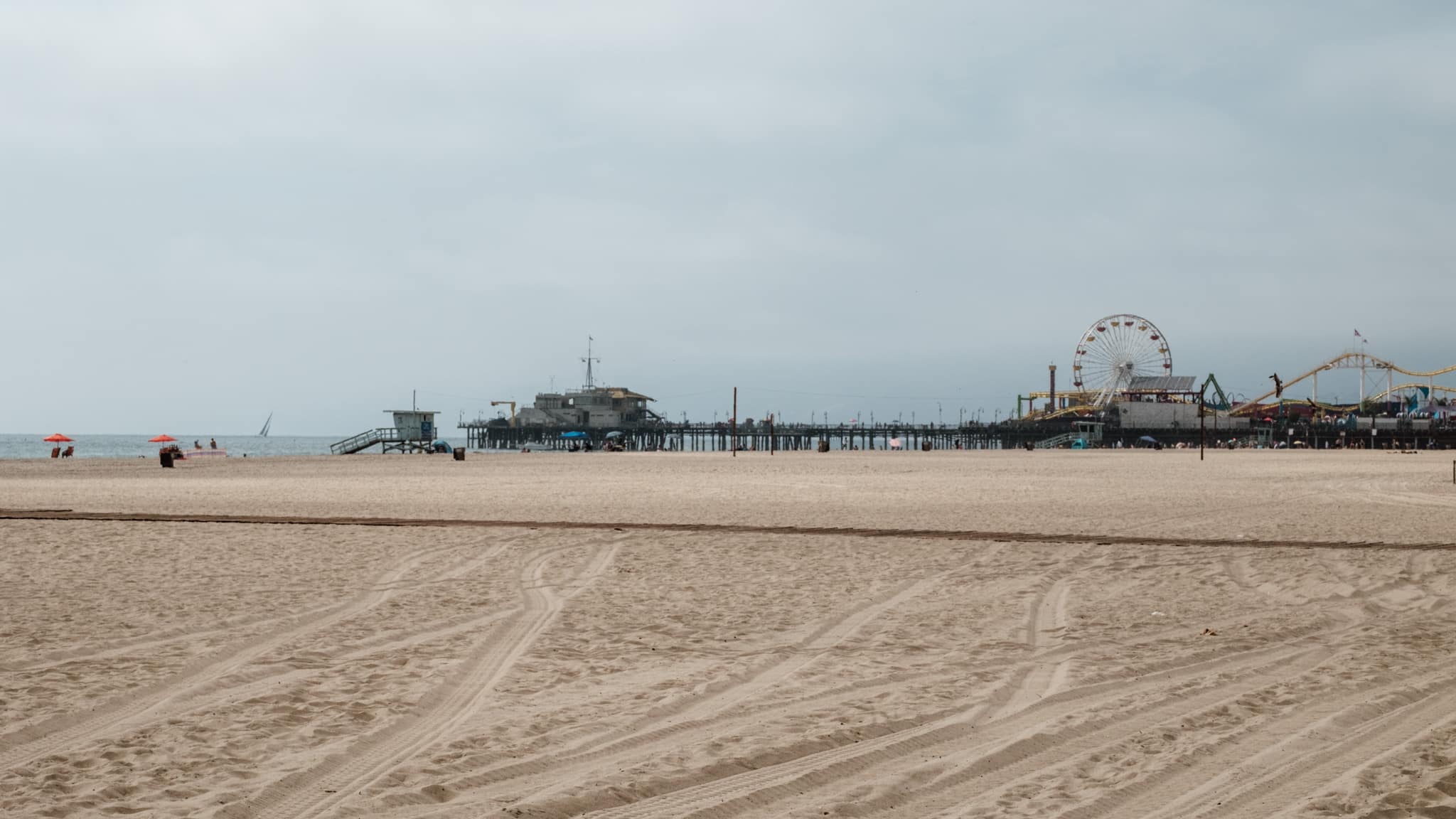 santa monica pier a los angeles