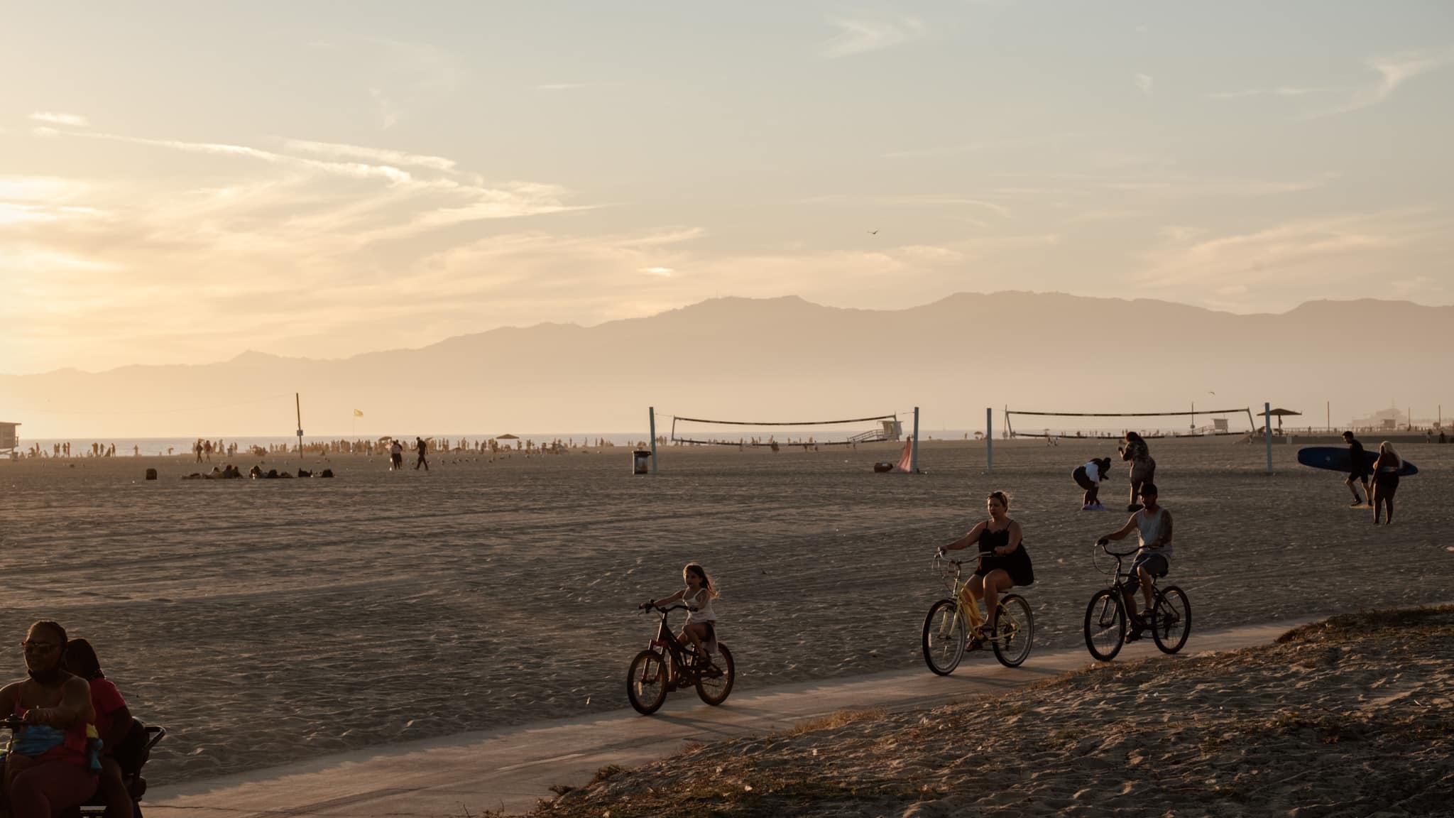 le sport est partout a venice beach
