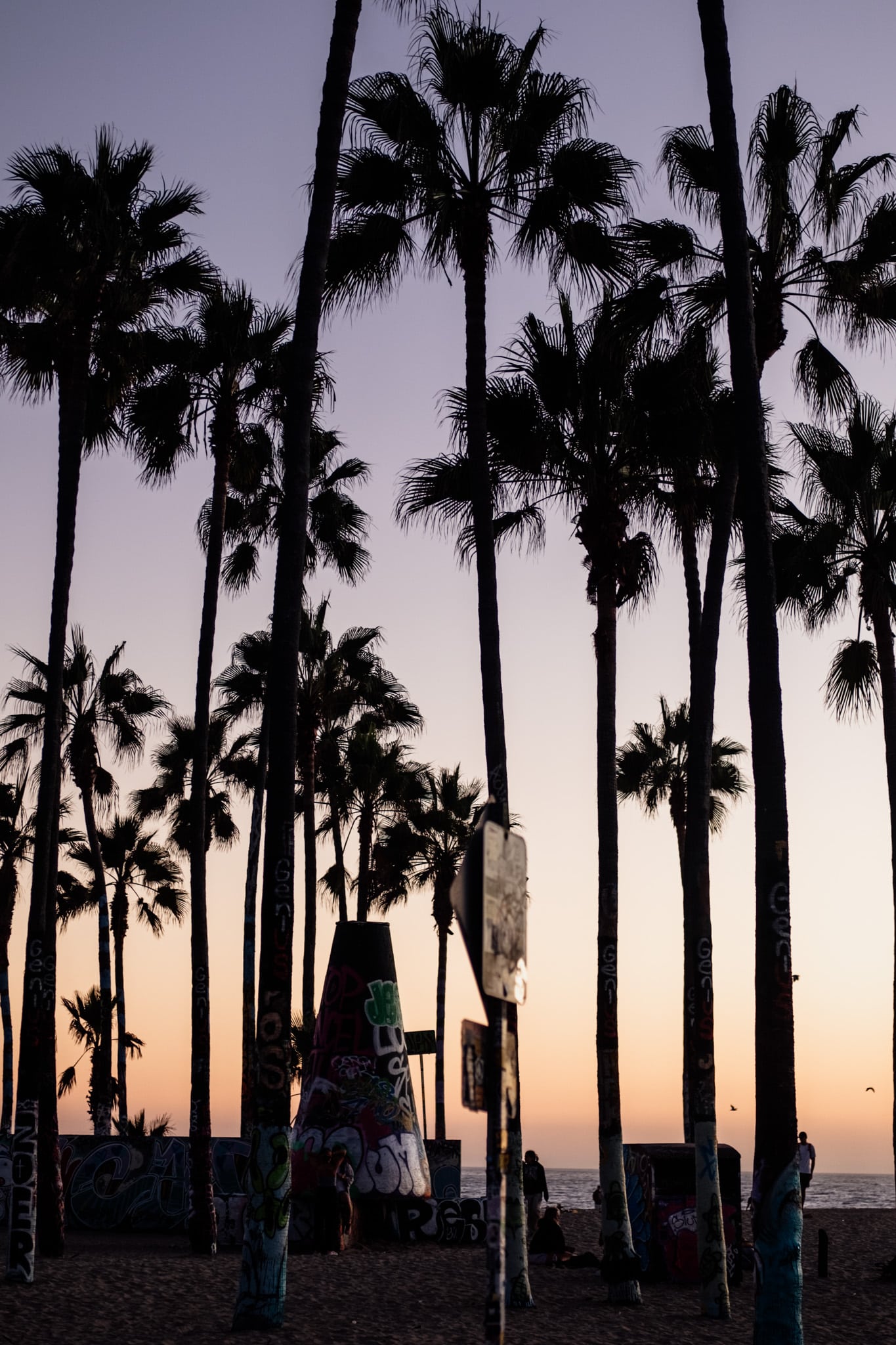 coucher de soleil pacifique