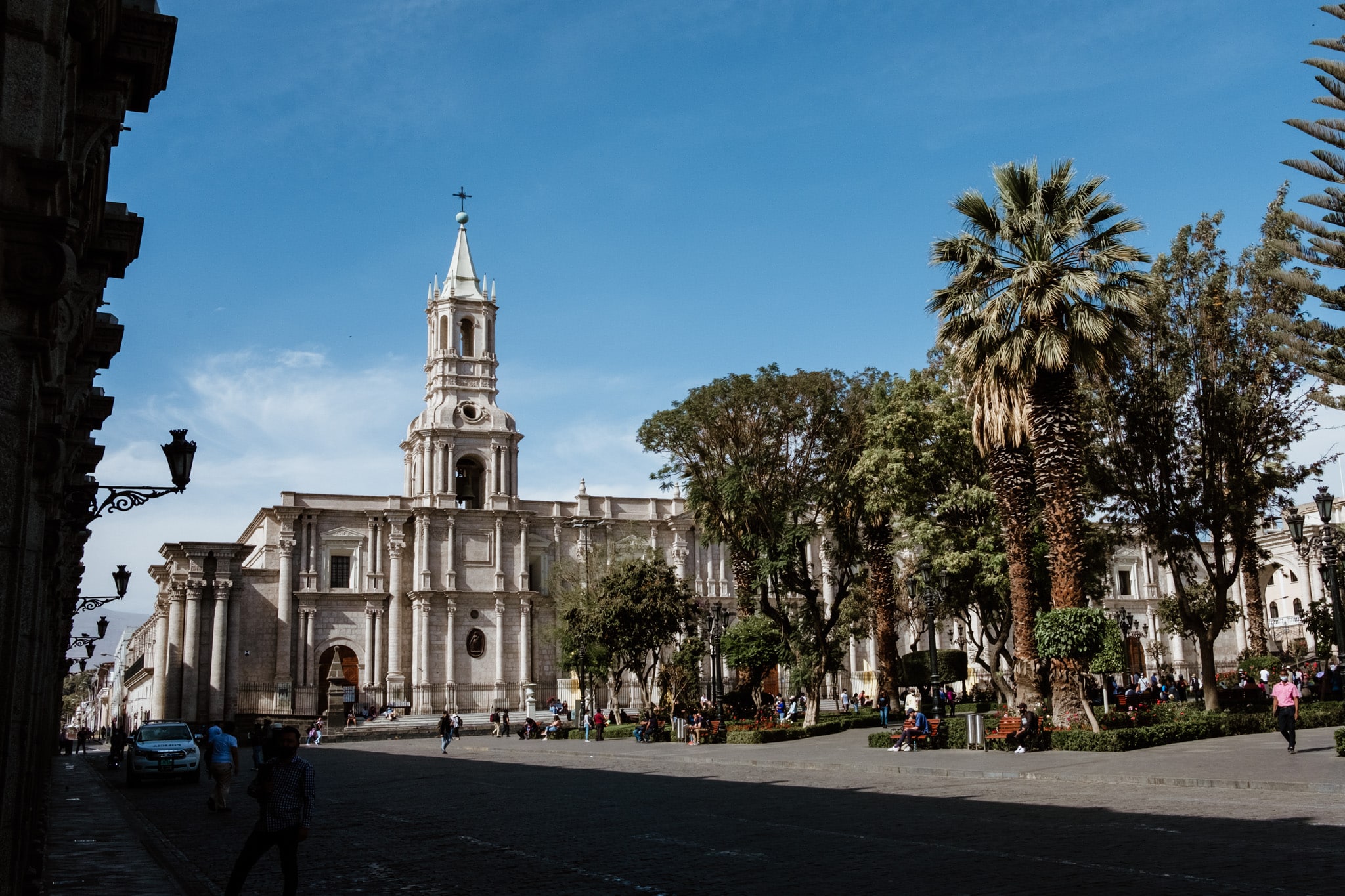 visiter arequipa plaza de armas