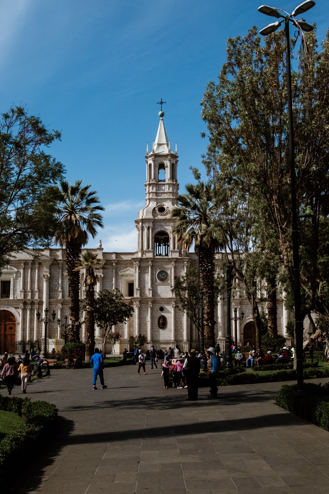 plaza de armas arequipa perou