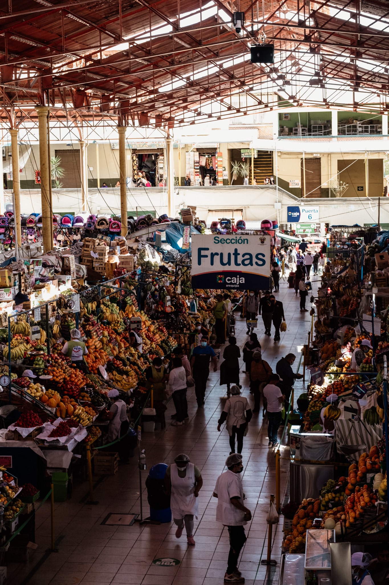 manger au marche guide voyage perou