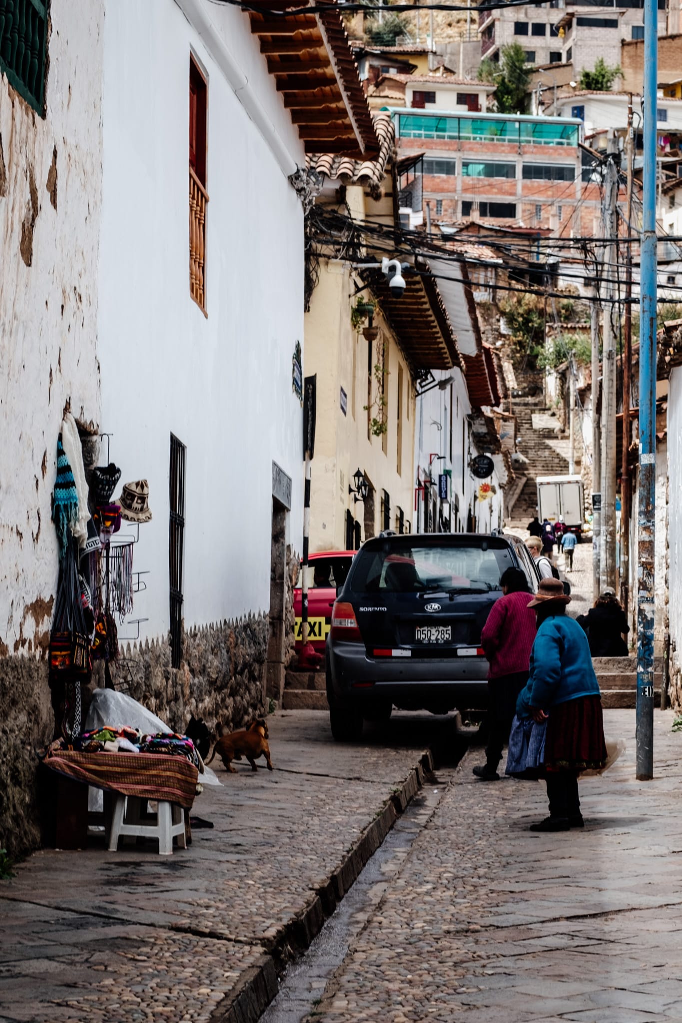 scene de vie san blas cusco