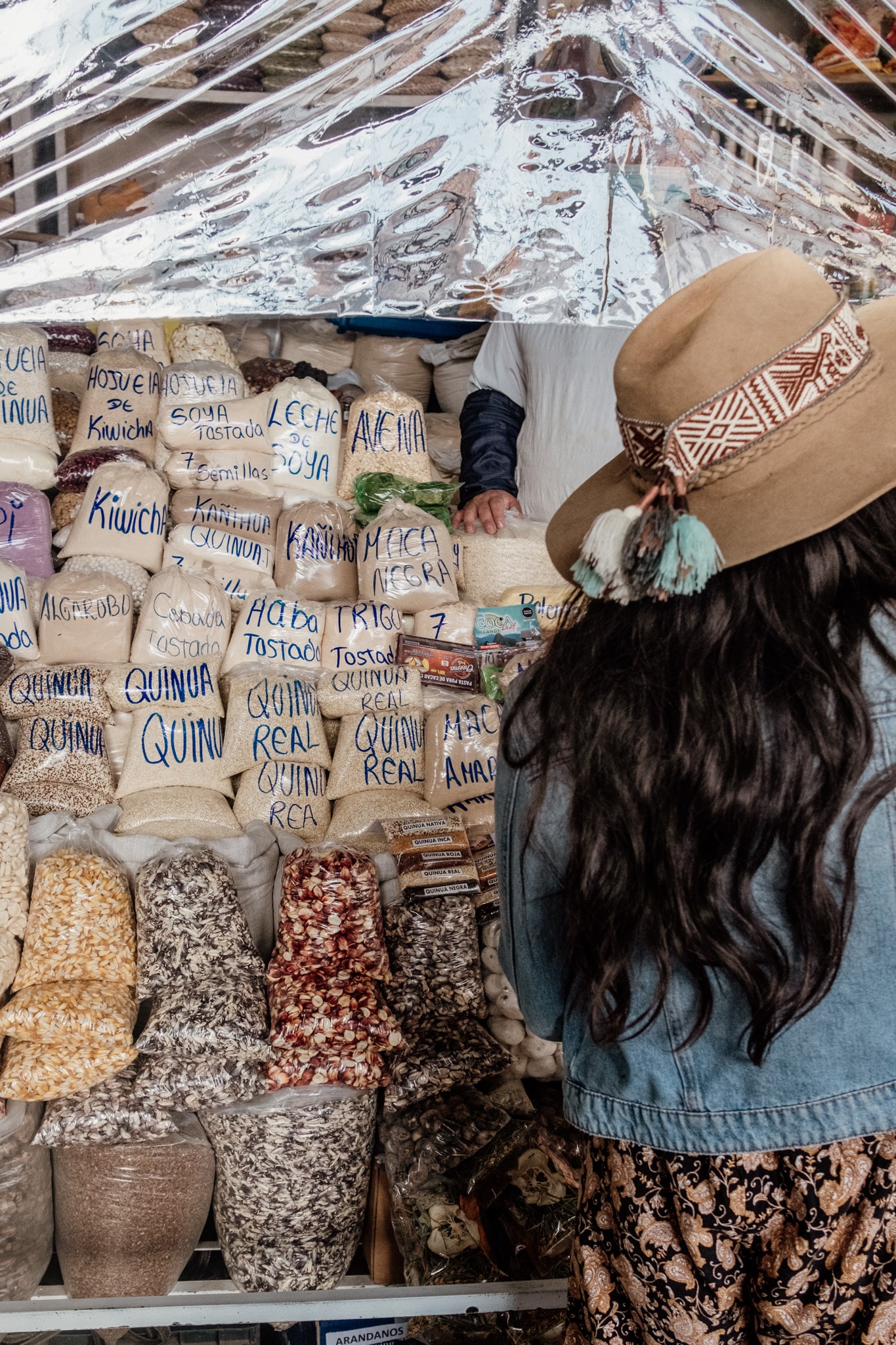 quinoa, boulgour.. on trouve tout au marche
