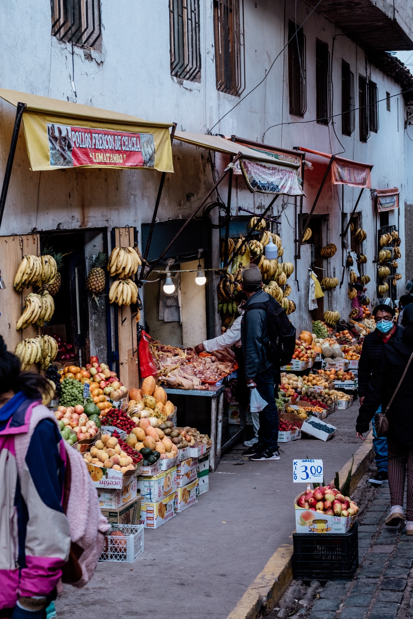 scenes de vie marche cusco