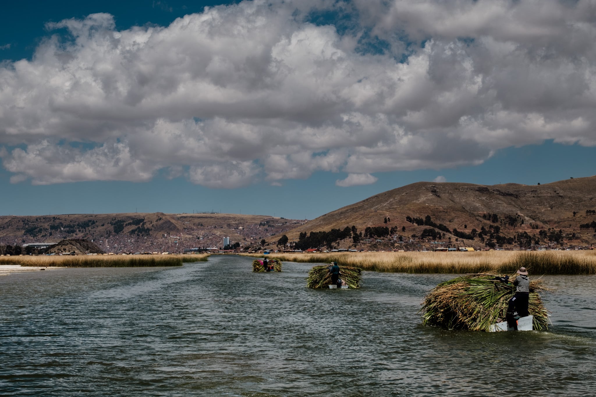 transports de totora iles uros
