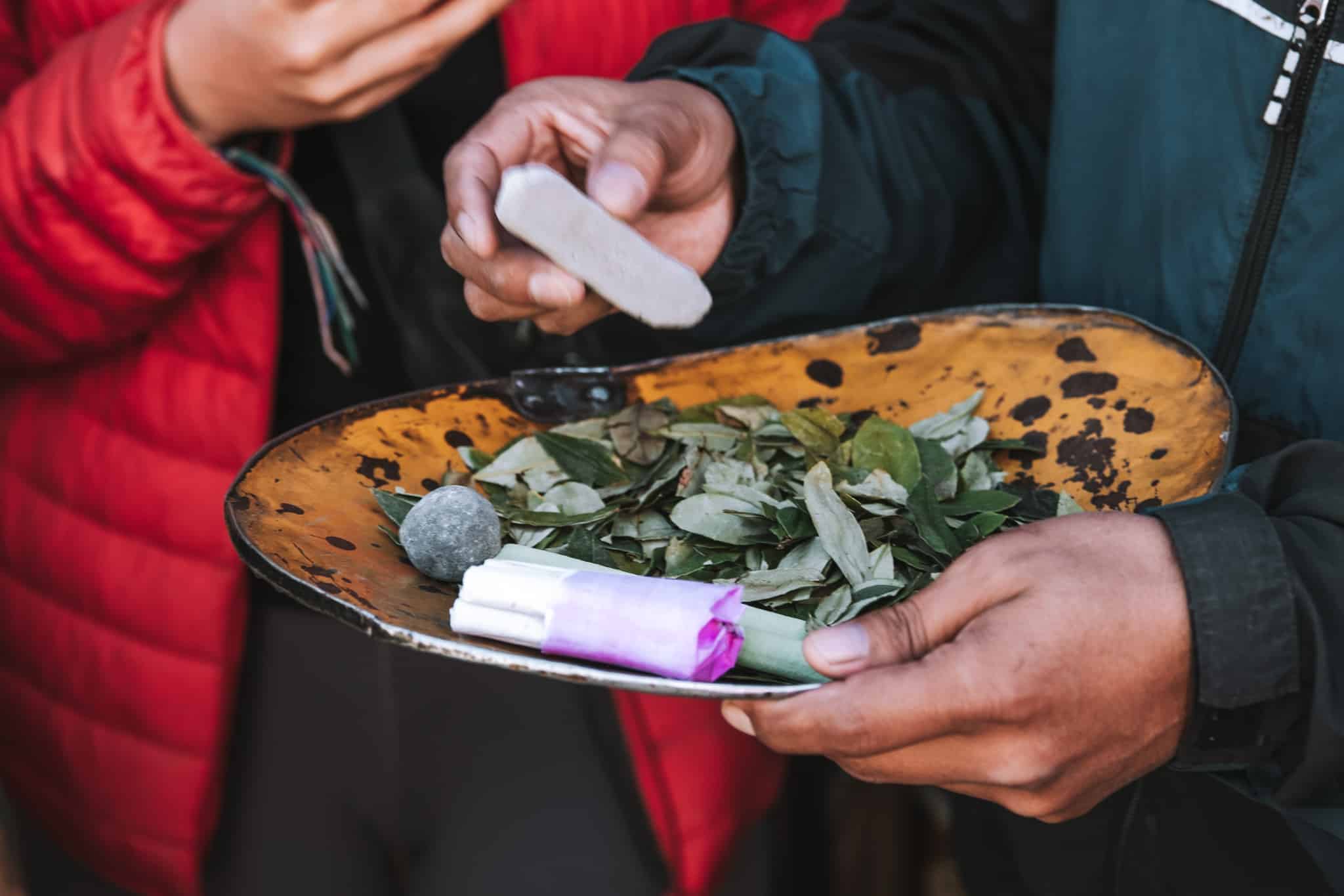 offrande pour les mineurs potosi