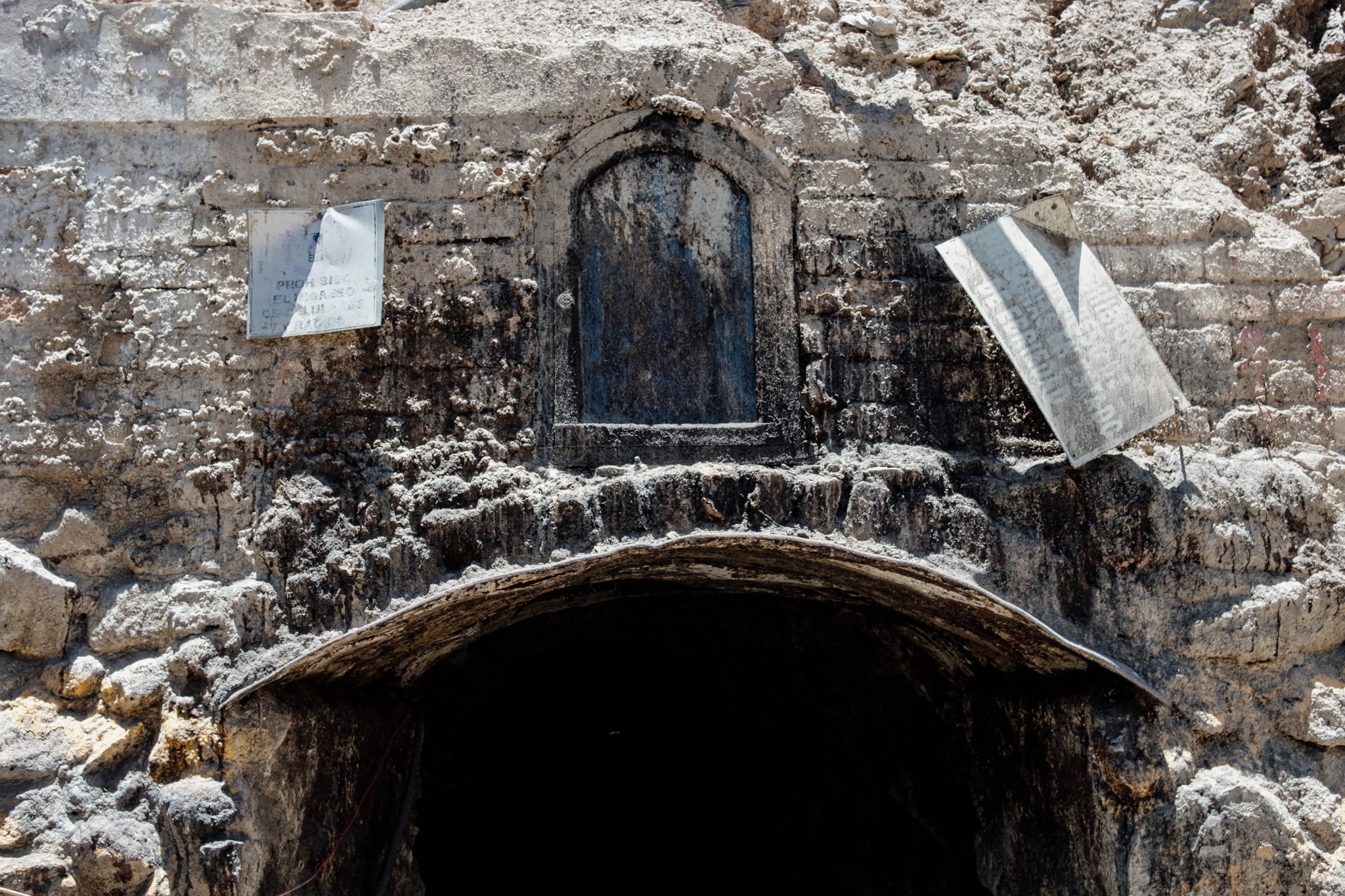 entree de la mine de potosi