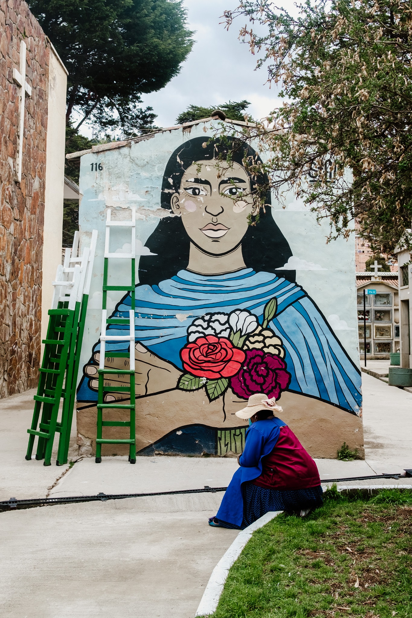 street art cemeterio general la paz