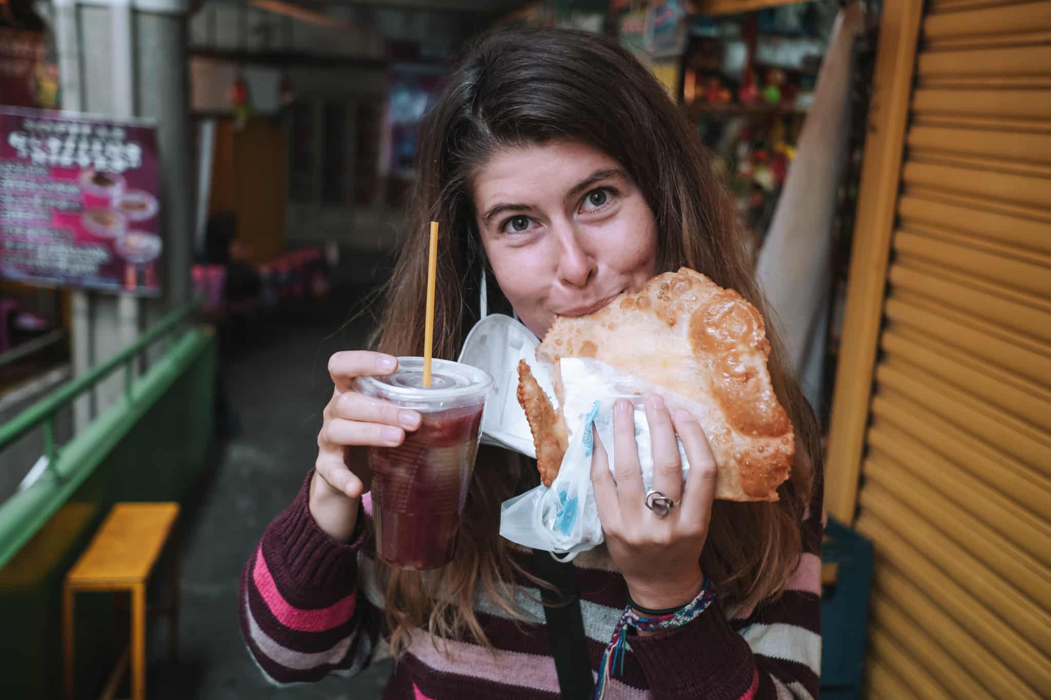 bunuelos et api la paz bolivie