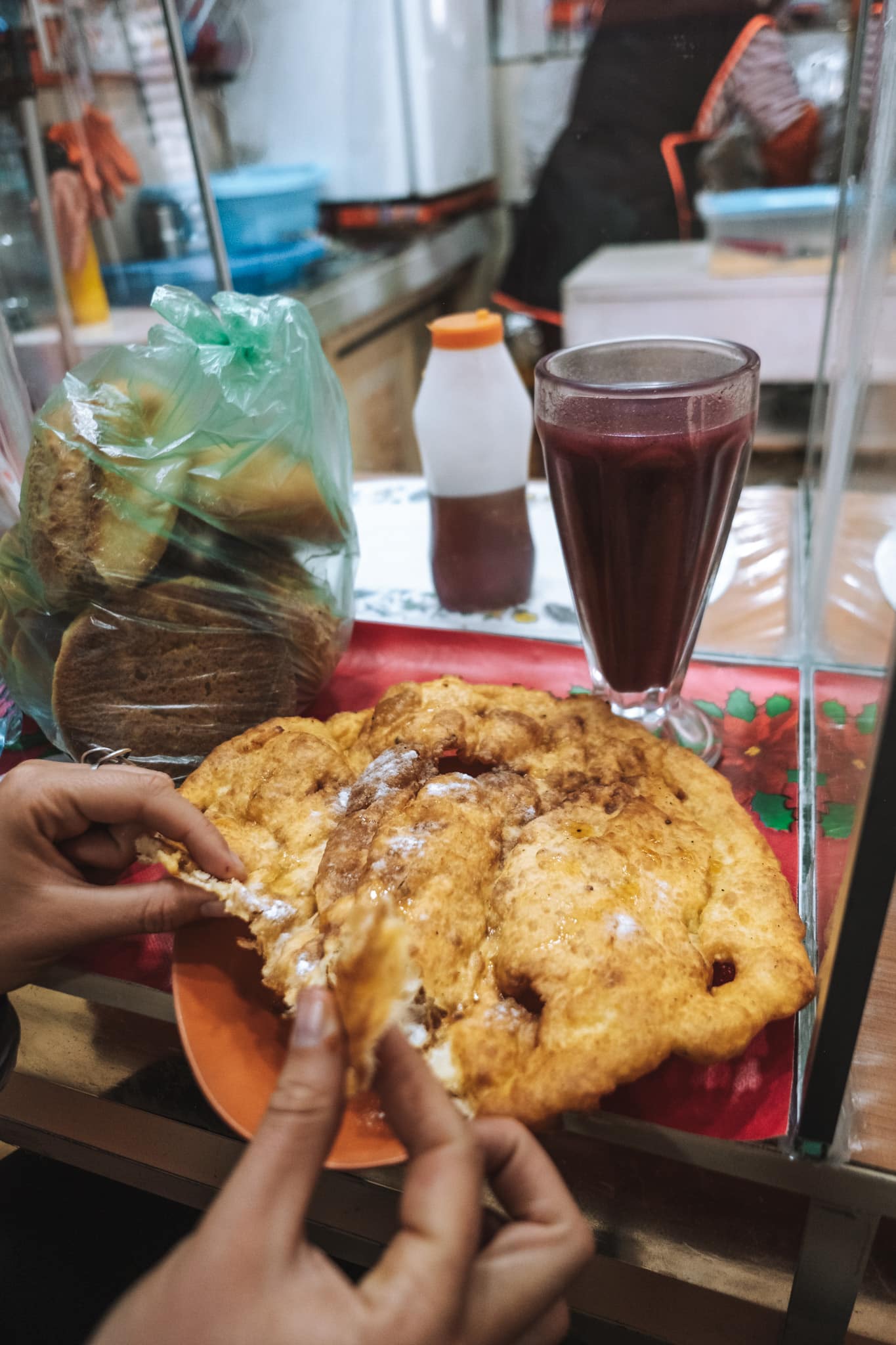 gouter beignet api la paz
