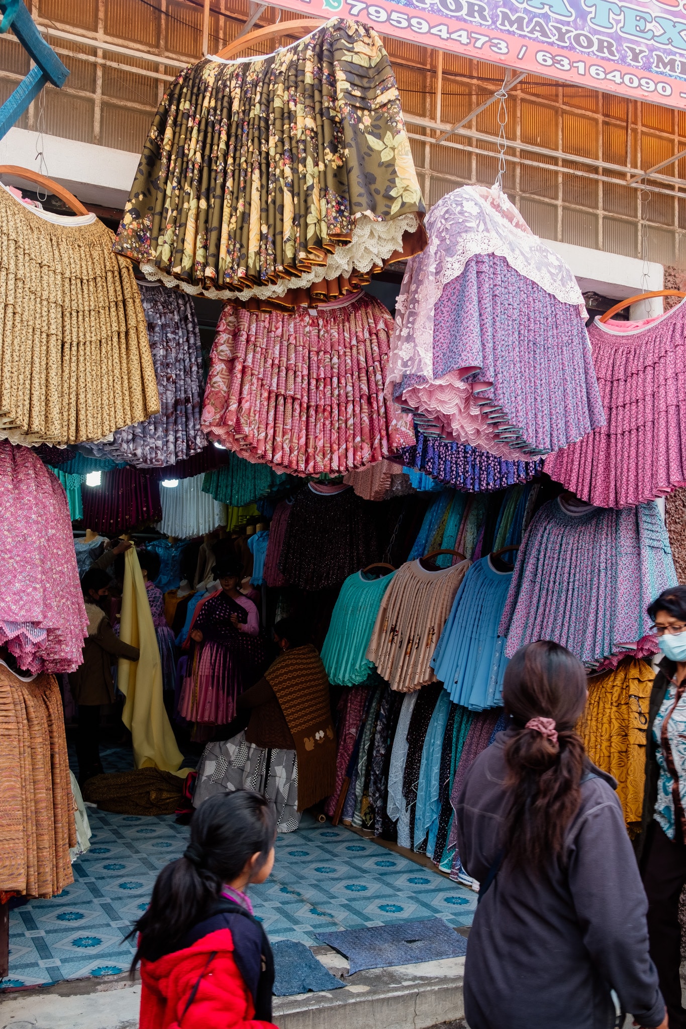 jupe cholitas la paz bolivie