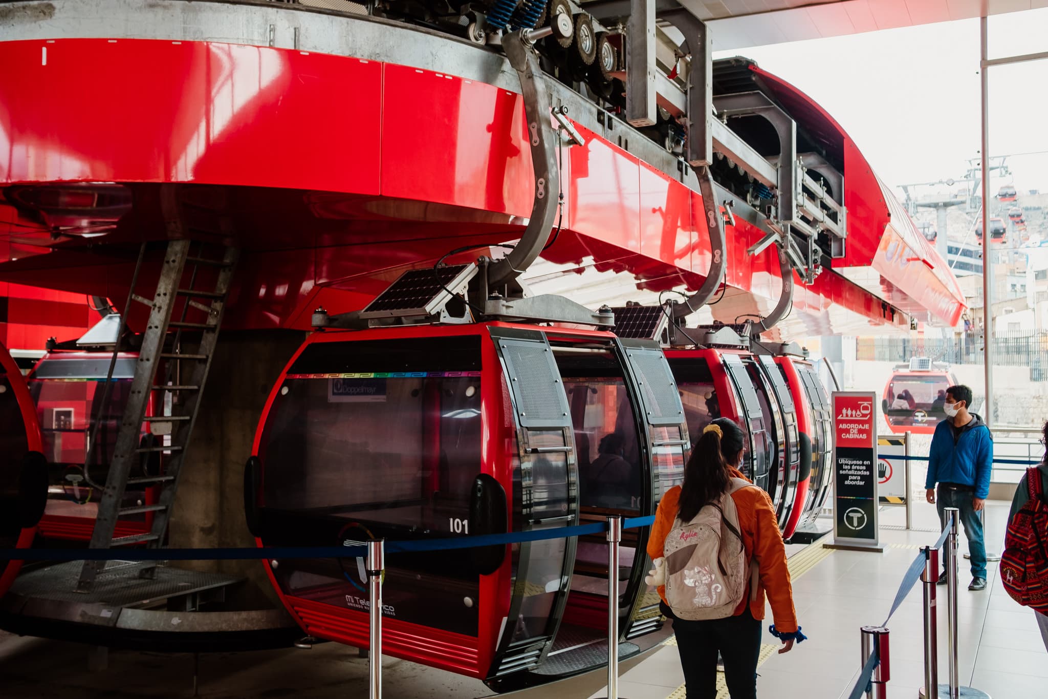 teleferico la paz bolivie