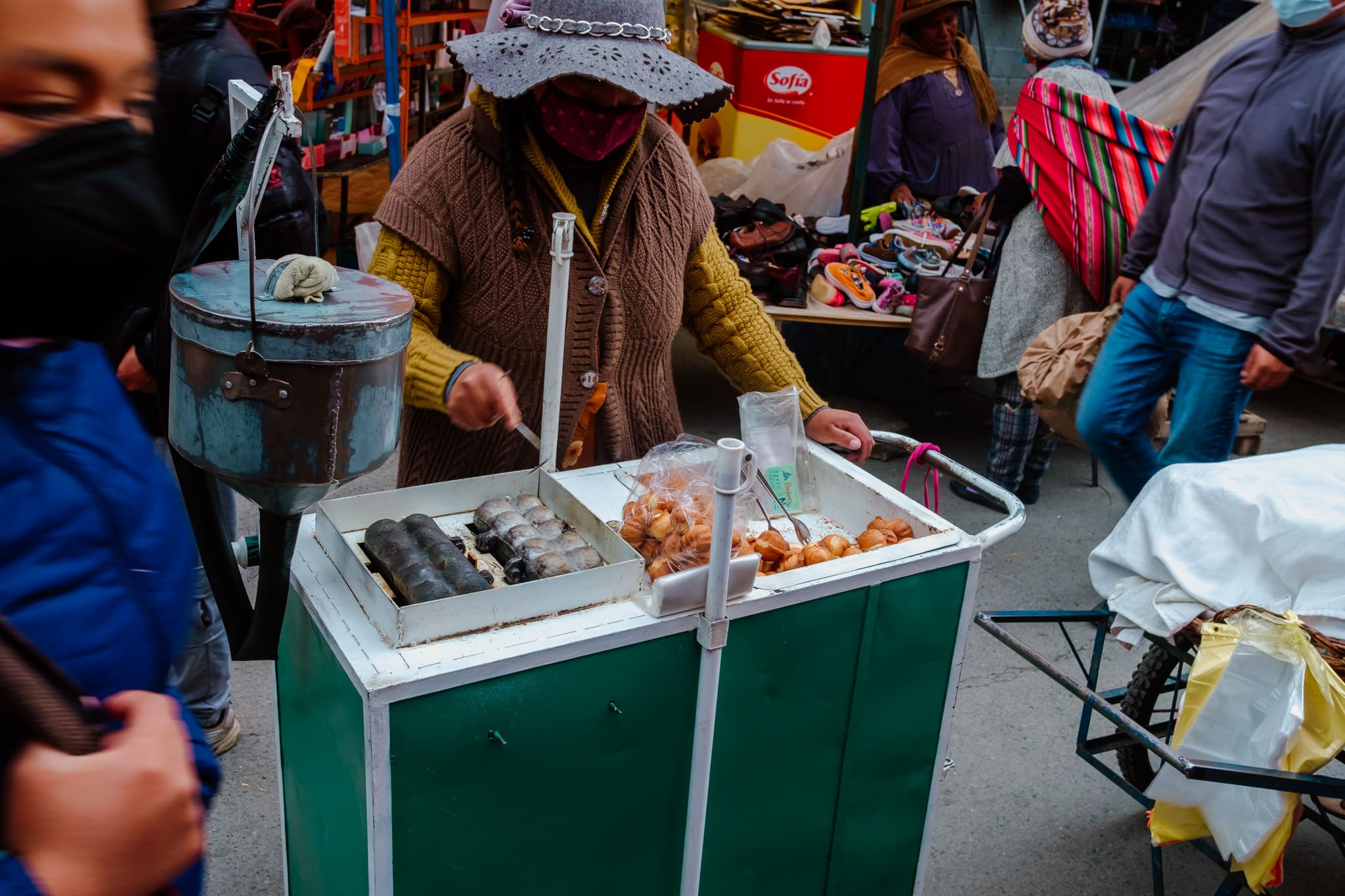 beignets mercado el alto la paz