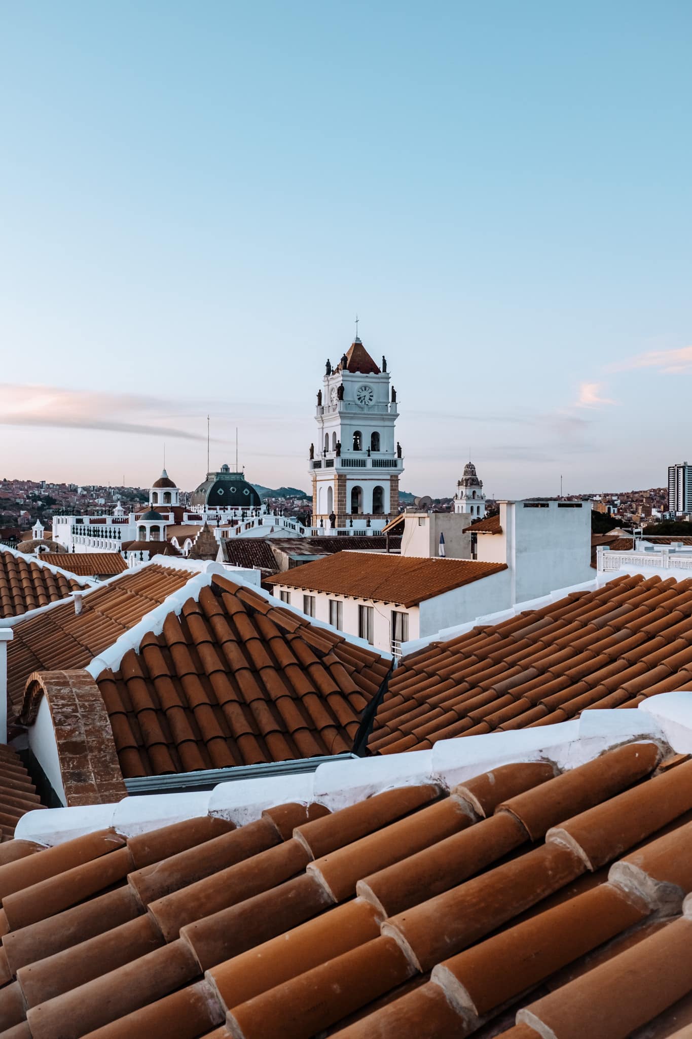 roof top cathedral hotel parador santa maria la real