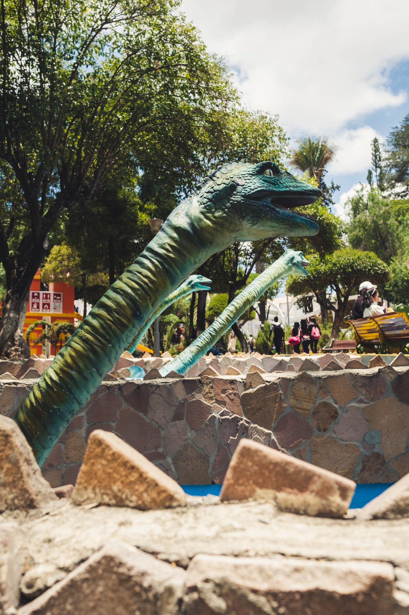 dinosaures parque bolivar