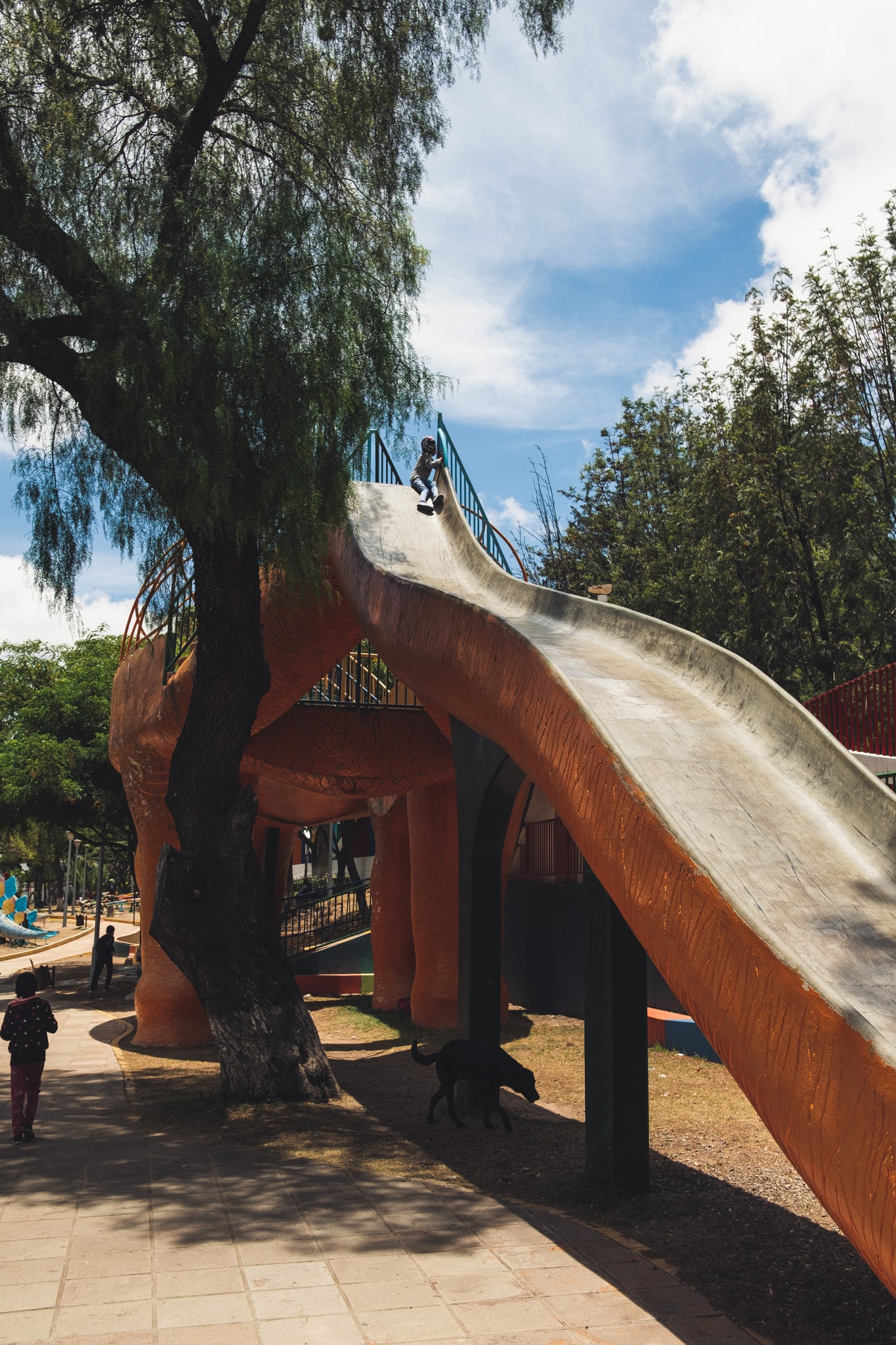 toboggan dinosaures bolivie sucre