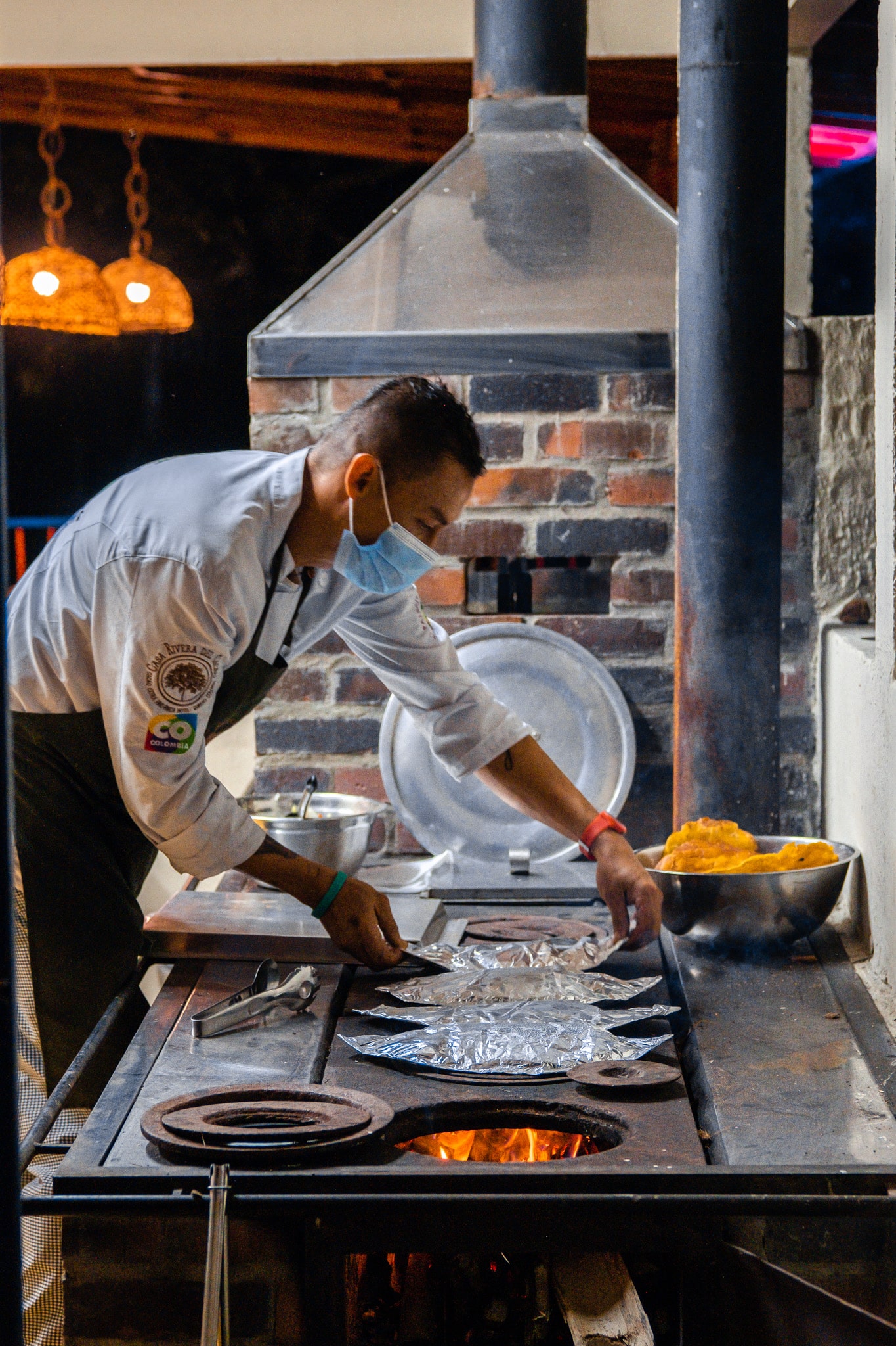 Jan en cuisine de la casa rivera del cacao