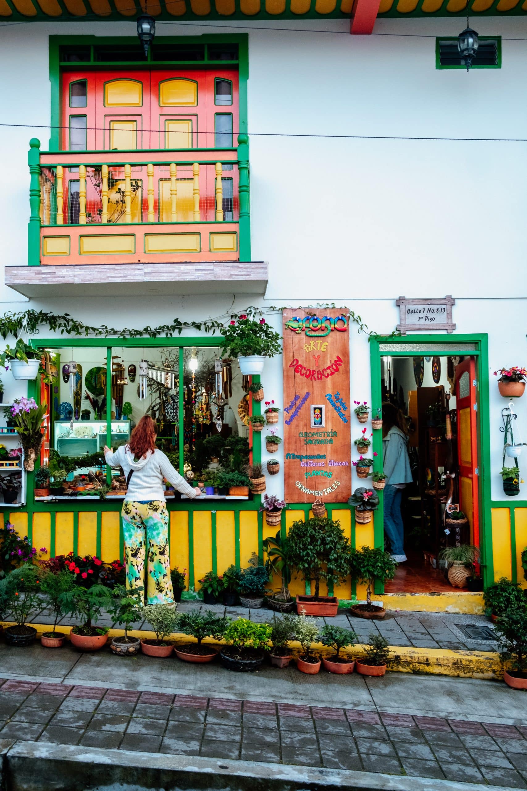 fleuriste filandia colombie